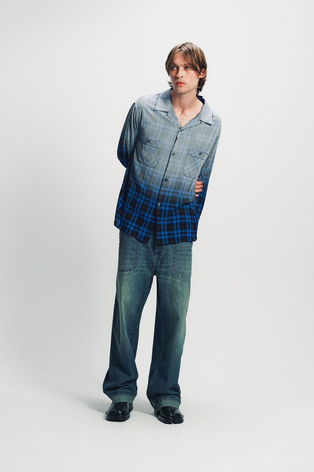 MAISON MARGIELA | GRADIENT CHECK SHIRT