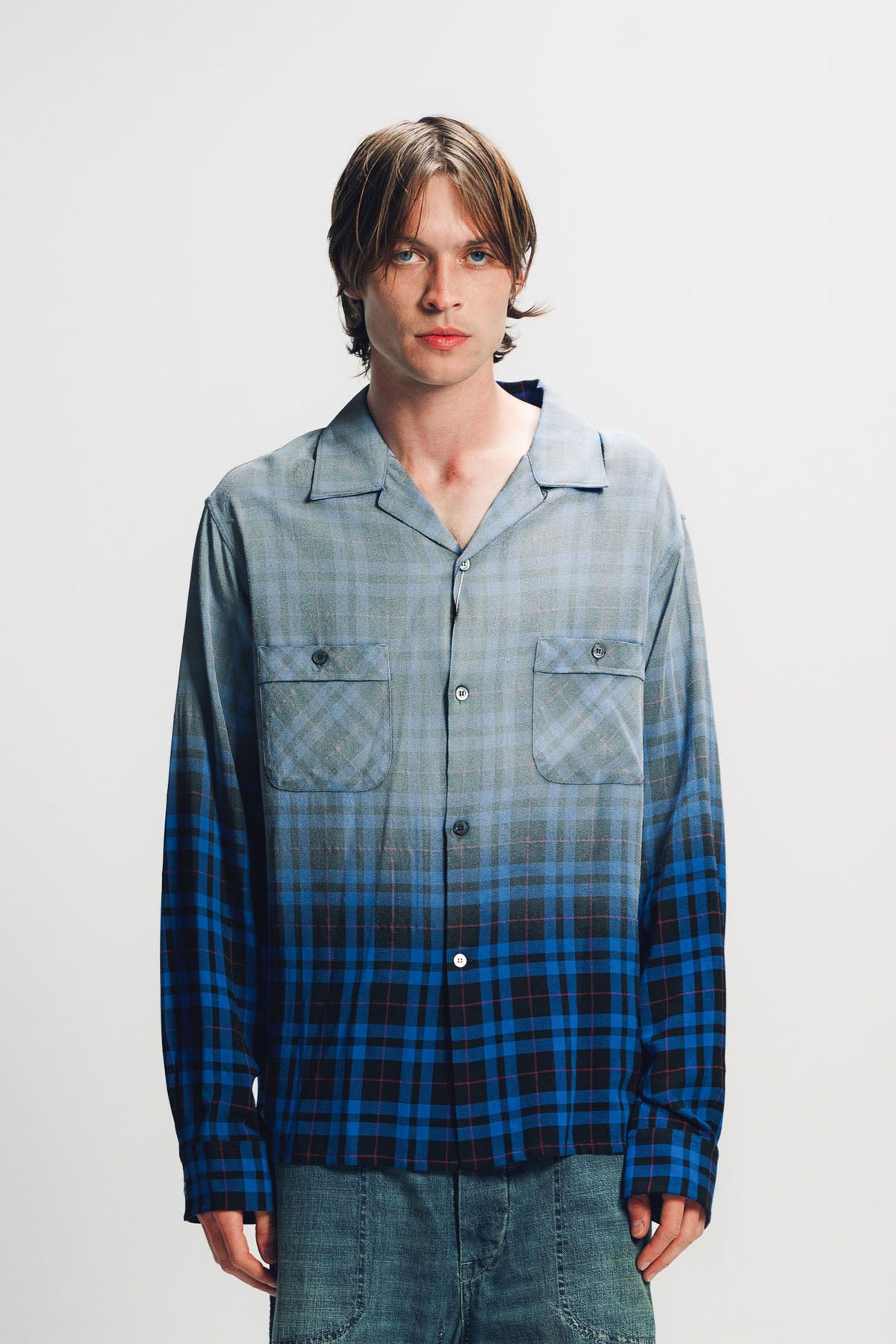 MAISON MARGIELA | PIXEL LEOPARD SHORT SLEEVE SHIRT