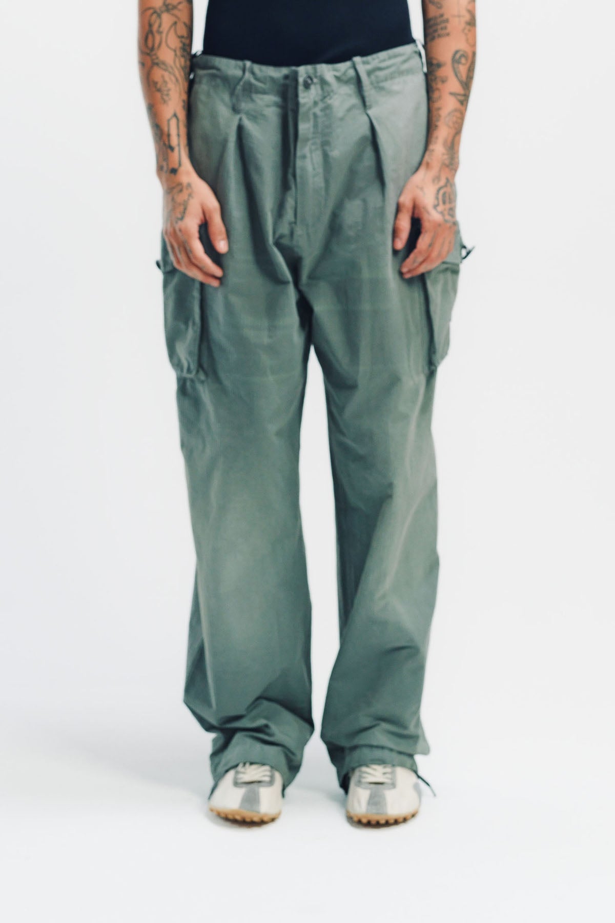 MAISON MARGIELA | COTTON BLEND CARGO PANTS