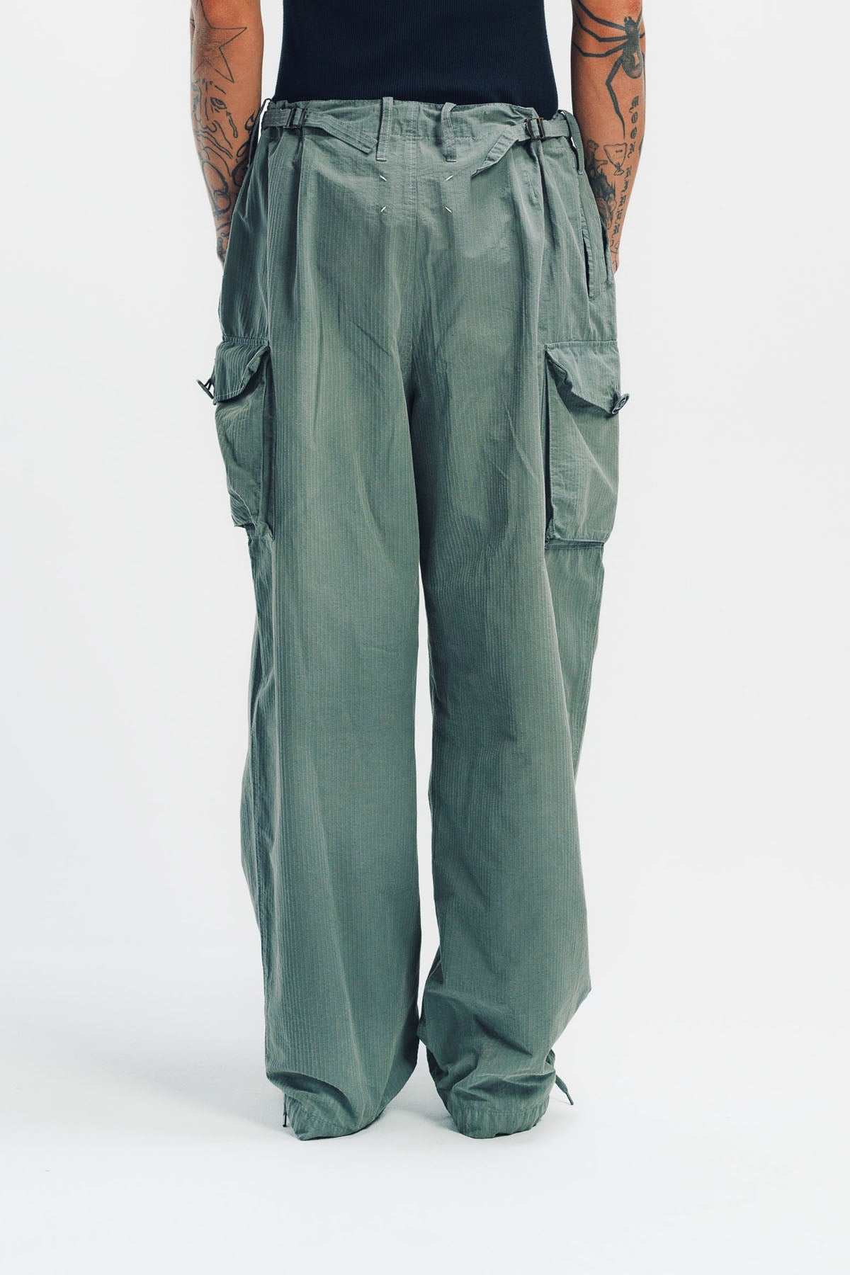 MAISON MARGIELA | COTTON BLEND CARGO PANTS