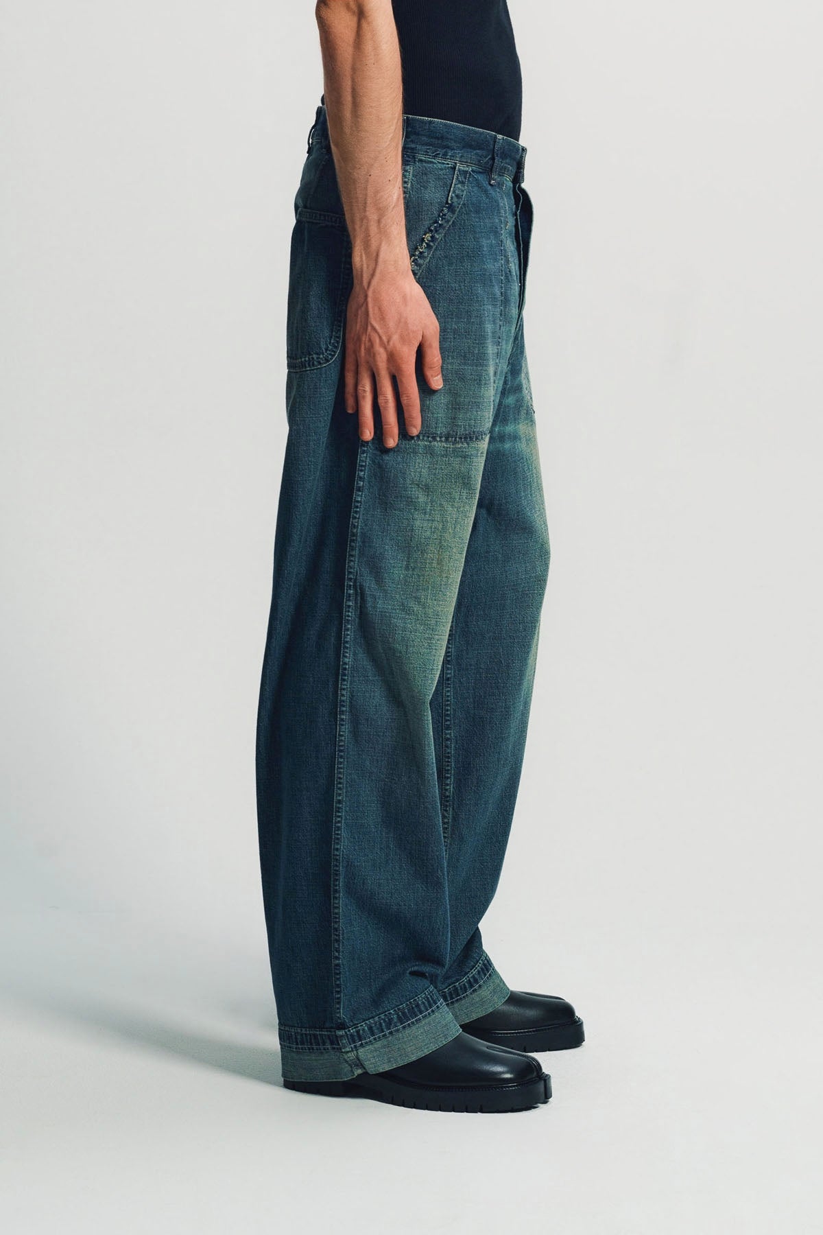 MAISON MARGIELA | WIDE-LEG JEANS