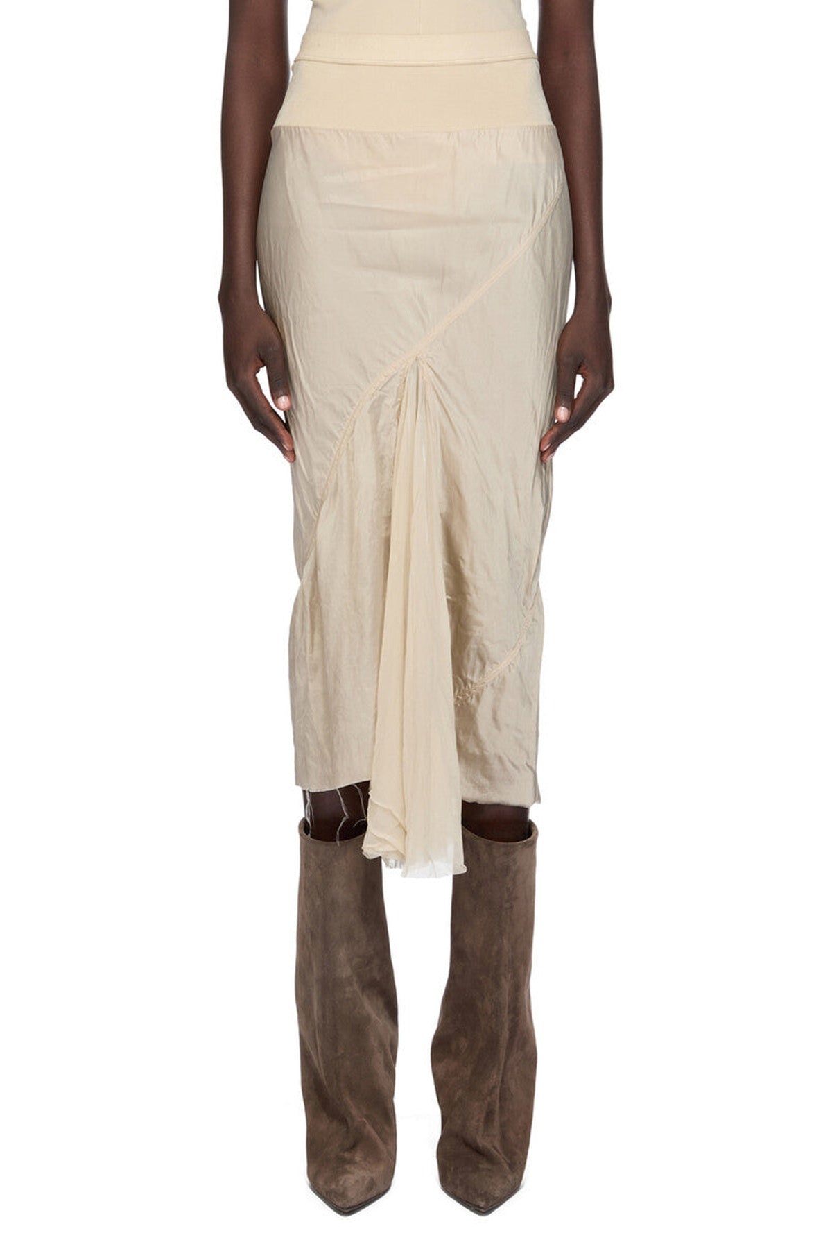 RICK OWENS | A LINE BIAS SKIRT