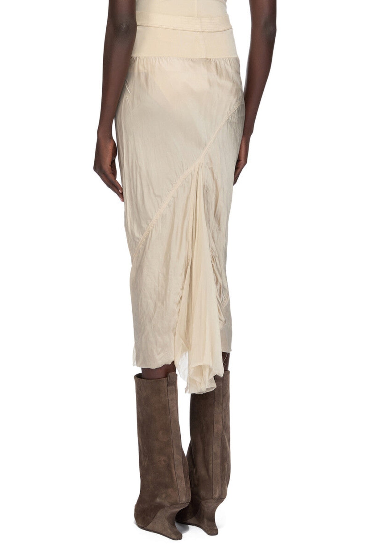 RICK OWENS | A LINE BIAS SKIRT