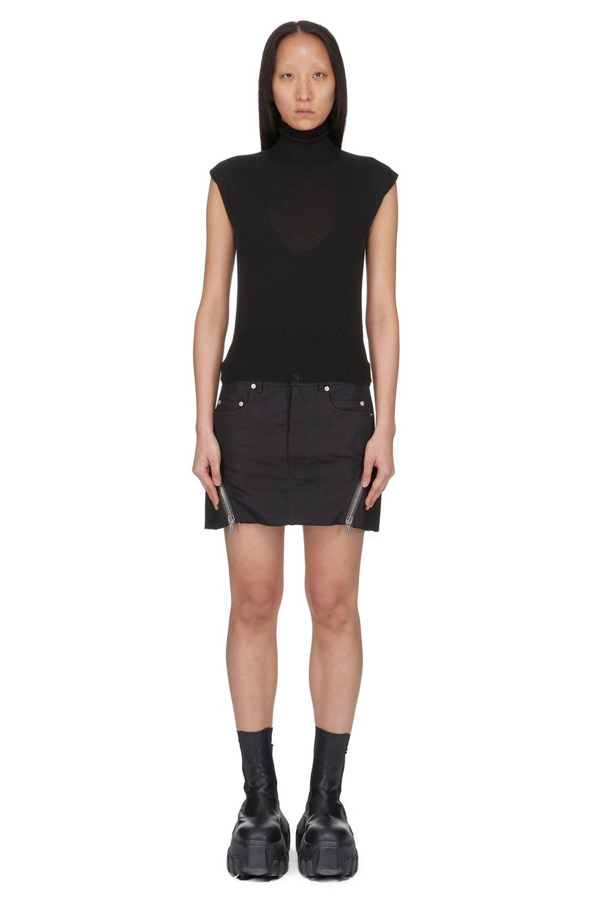 RICK OWENS | BOLAN BANANA MINI SKIRT