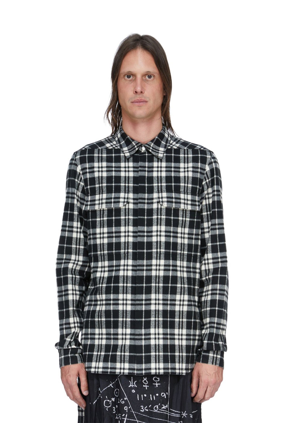 RICK OWENS | FOGPOCKET LARRY SHIRT