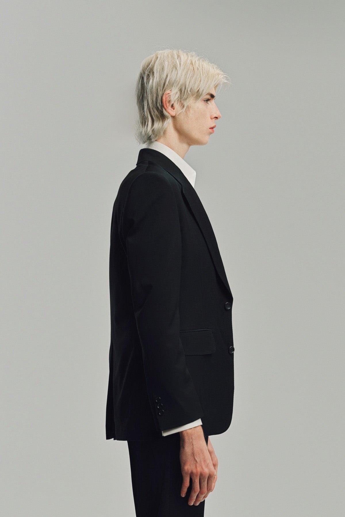 KYOSUKE KUNIMOTO | NOIR NOTCHED LAPEL JACKET