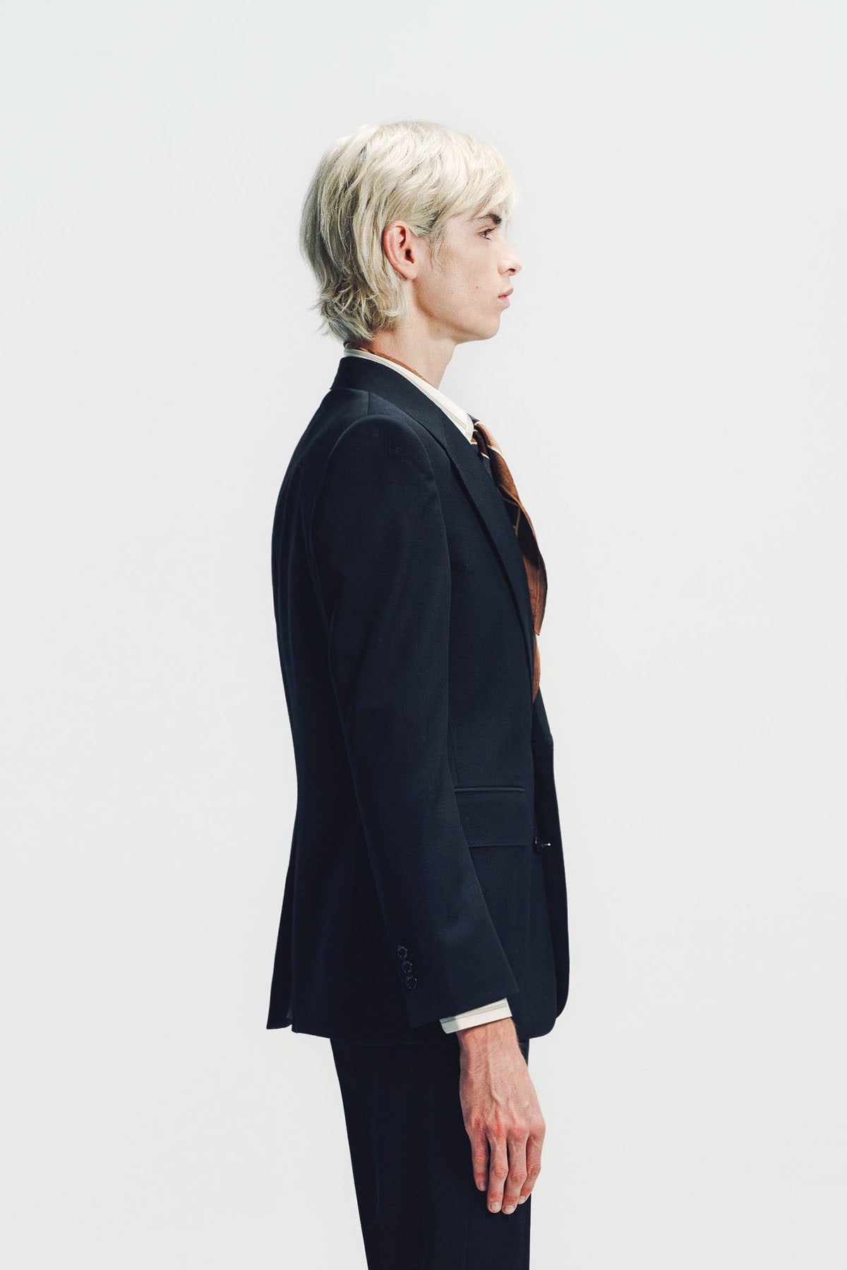 KYOSUKE KUNIMOTO | NOIR NOTCHED LAPEL JACKET