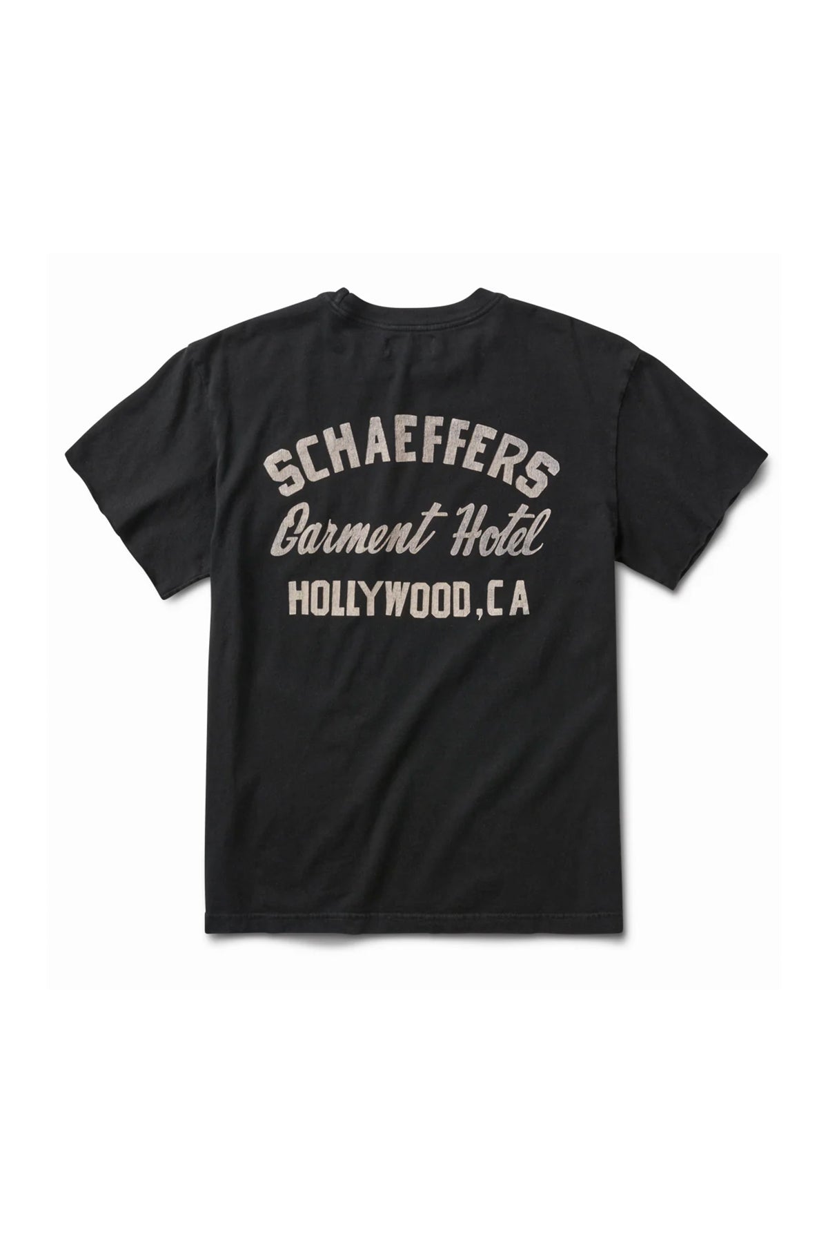 SCHAEFFER'S GARMENT HOTEL | BLACK CYCLE RAW TEE