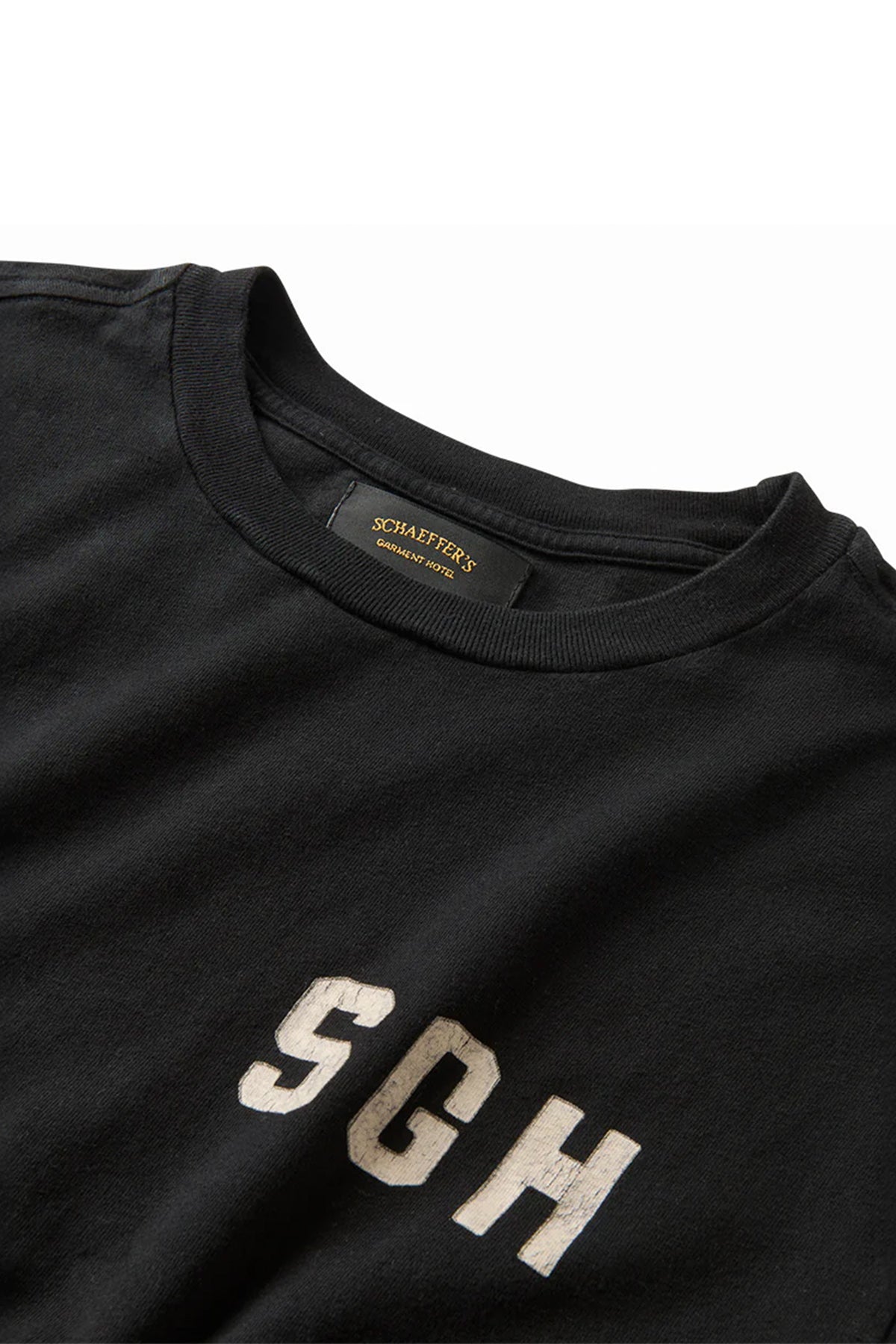 SCHAEFFER'S GARMENT HOTEL | BLACK CYCLE RAW TEE