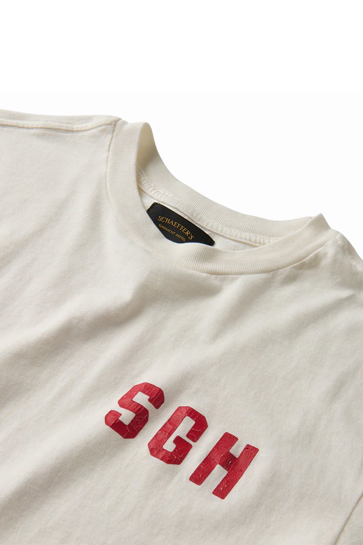 SCHAEFFER'S GARMENT HOTEL | WHITE CYCLE RAW TEE
