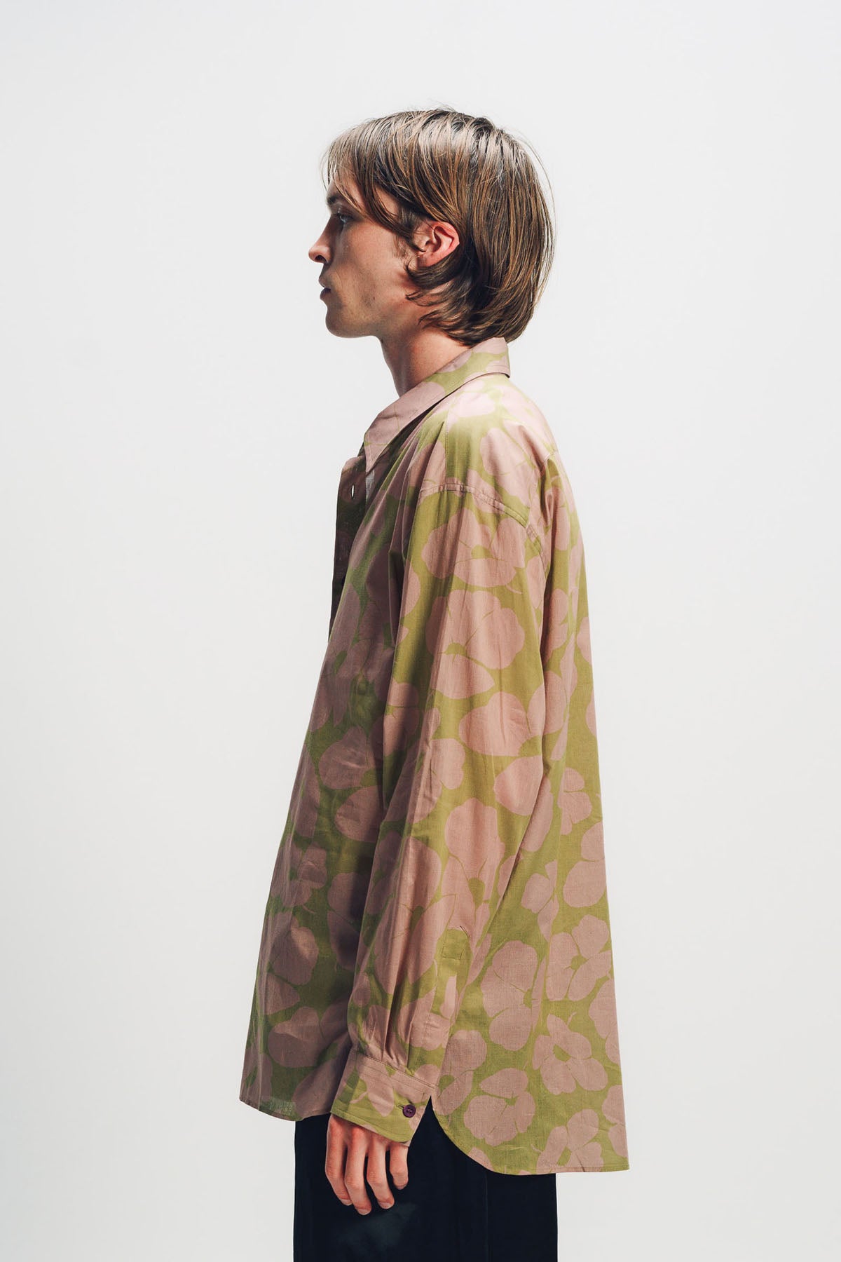 DRIES VAN NOTEN | PRINTED LONG SLEEVE SHIRT