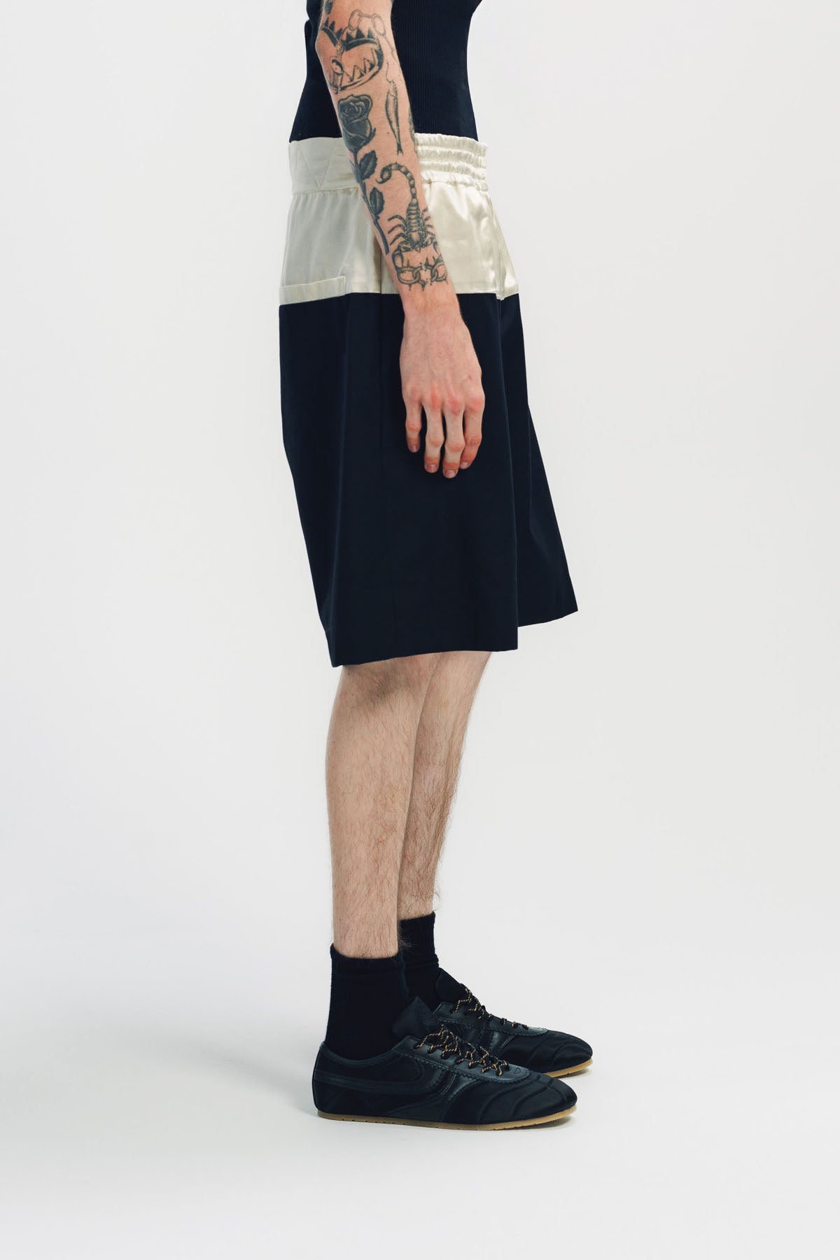 DRIES VAN NOTEN | PABLO TWO-TONE SHORTS