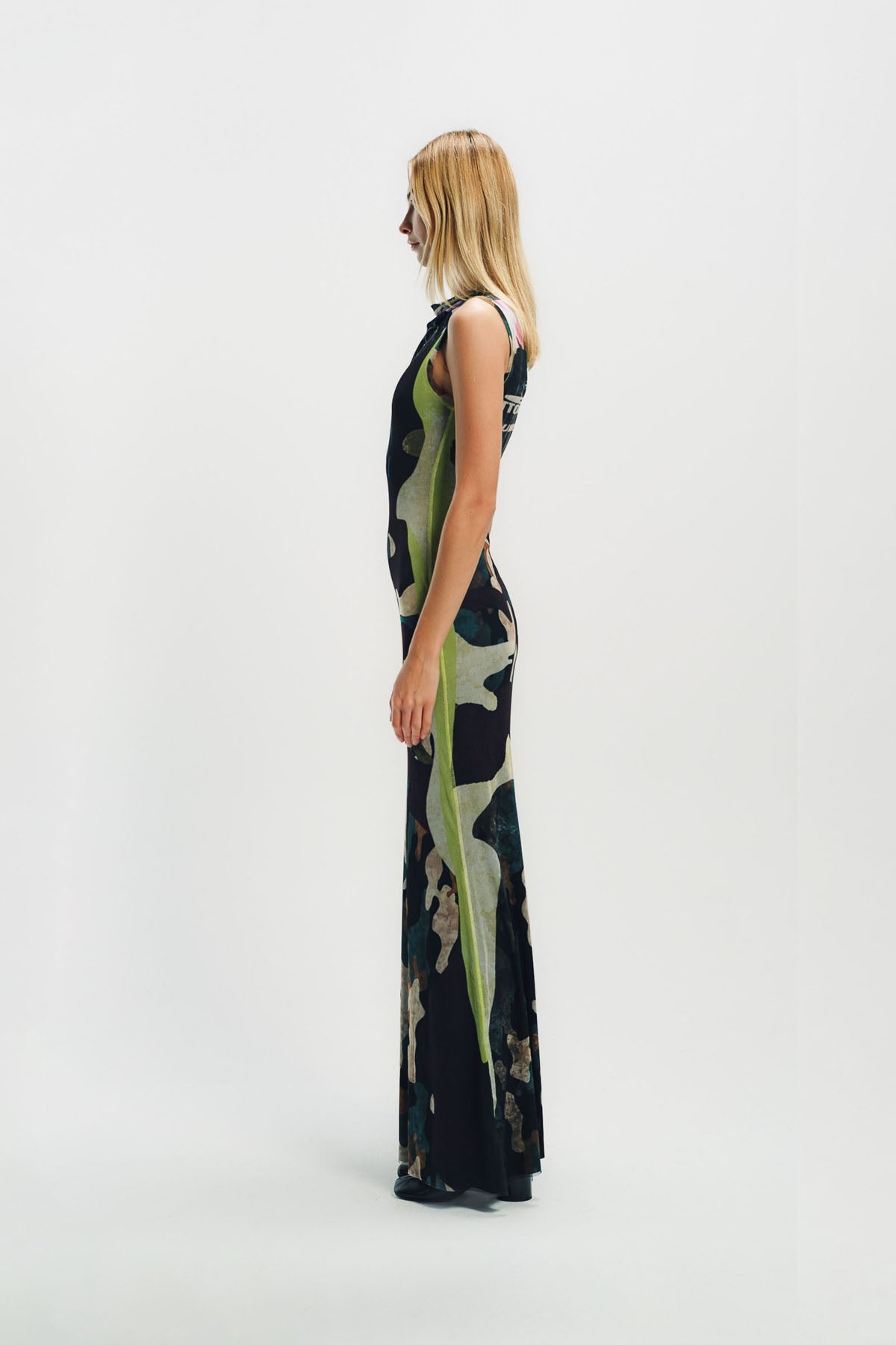 OTTOLINGER | MESH MAXI GOWN