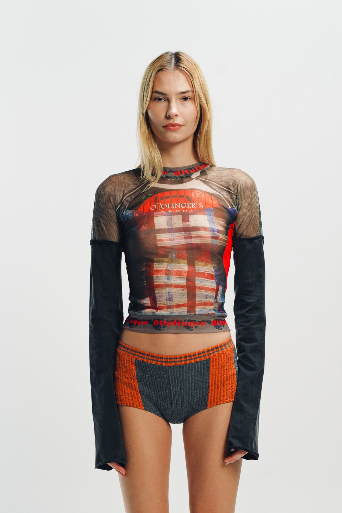 OTTOLINGER | MESH HYBRID LONG SLEEVE