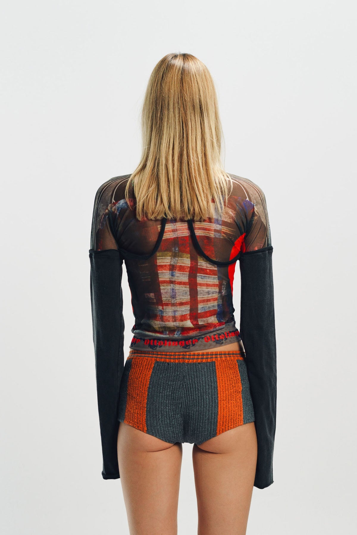 OTTOLINGER | MESH HYBRID LONG SLEEVE