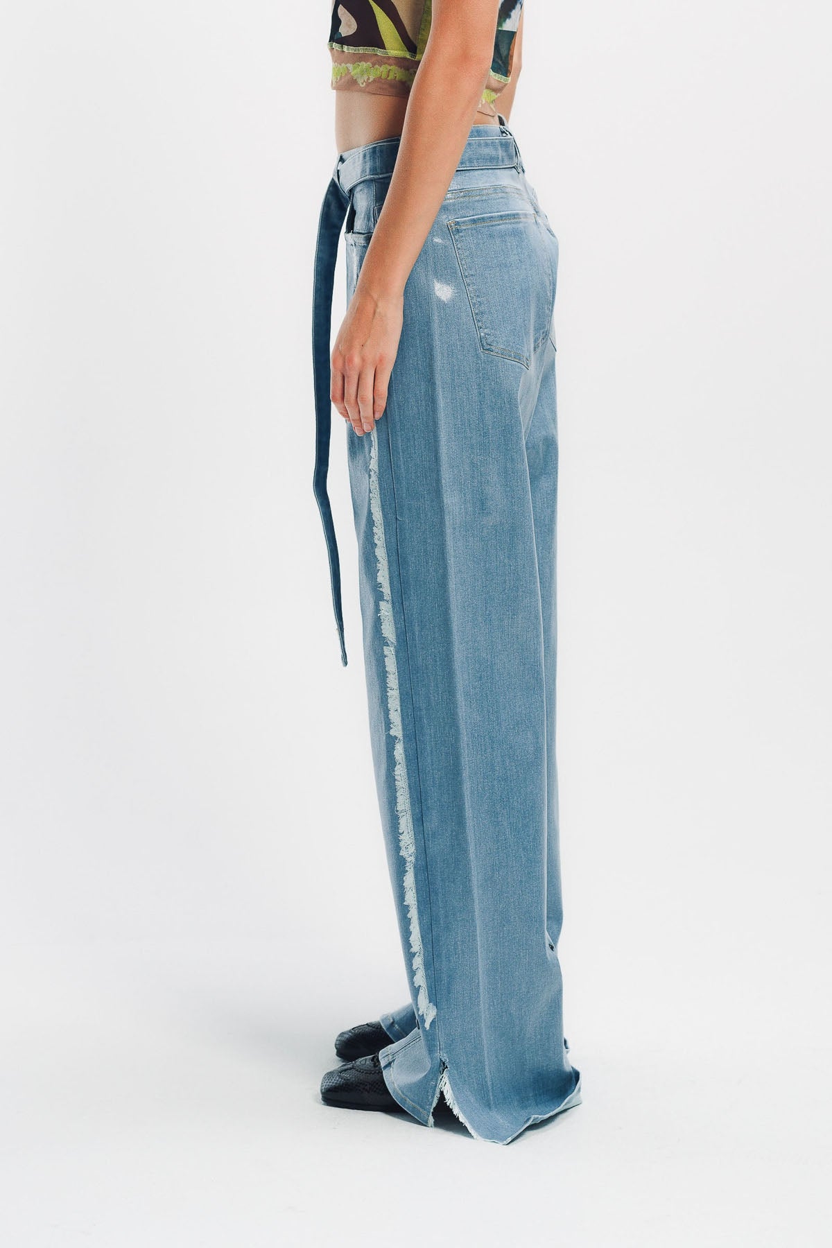 OTTOLINGER | GLAZED BAGGY JEANS