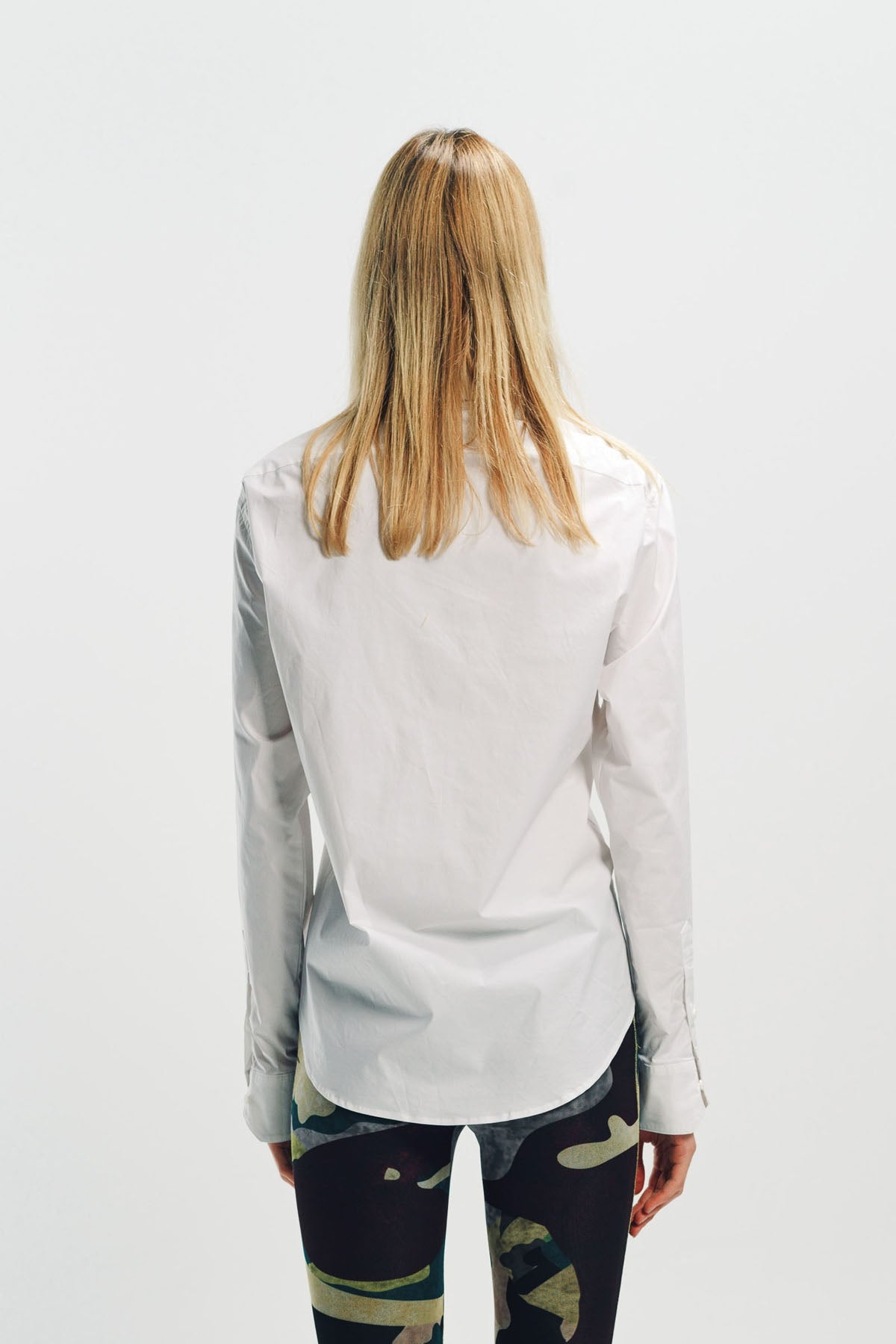 OTTOLINGER | TWISTED & PLEATED LONG SLEEVE SHIRT