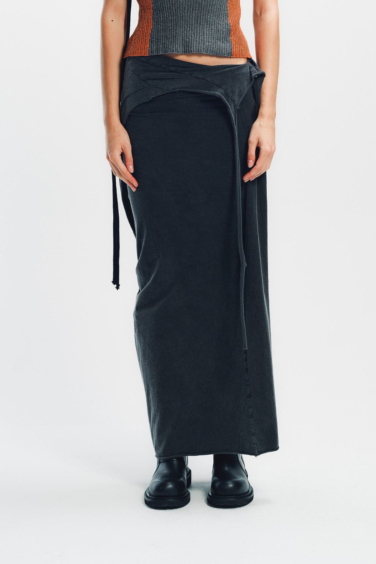 OTTOLINGER | SLIT MAXI SKIRT