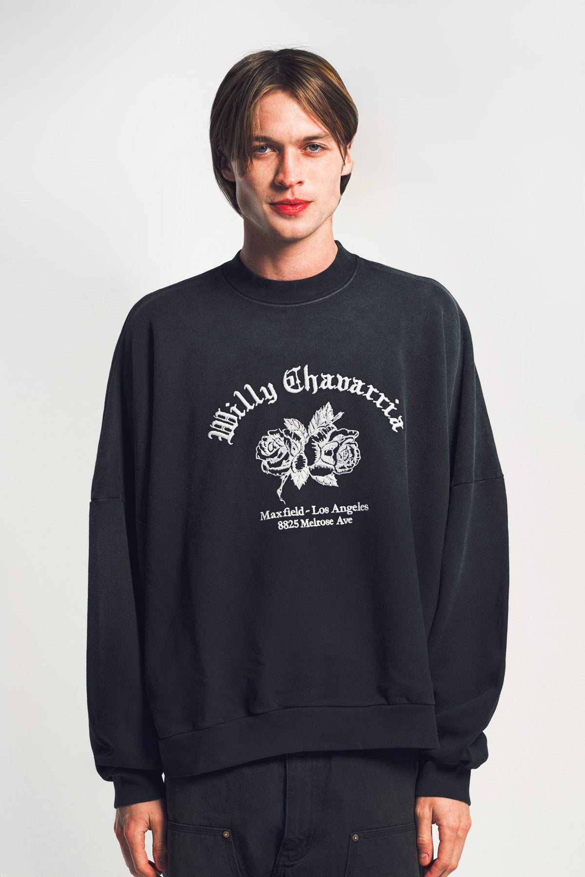 WILLY CHAVARRIA | MAXFIELD FINE FASHIONS HOOLIGAN CREWNECK