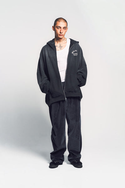 WILLY CHAVARRIA | MAXFIELD FINE FASHIONS HOOLIGAN ZIP-UP HOODIE