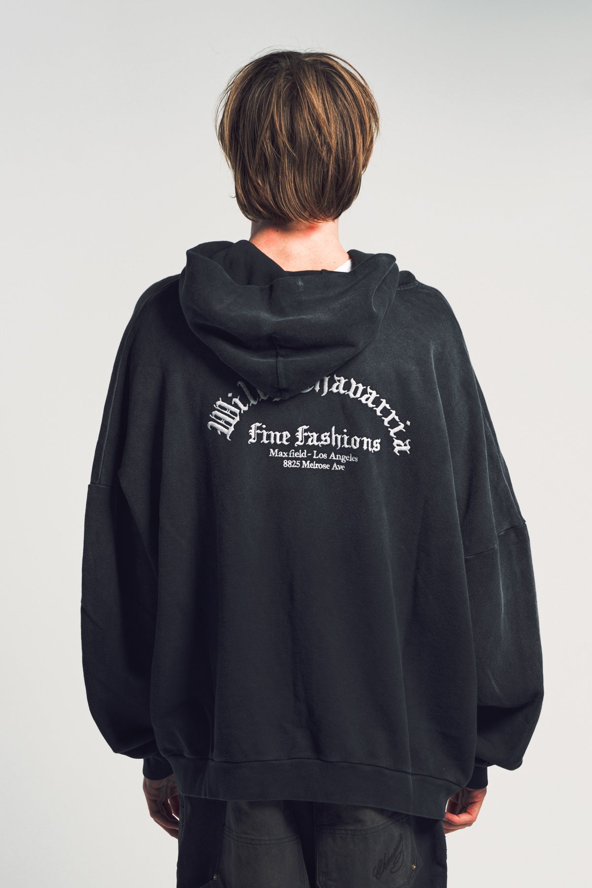 WILLY CHAVARRIA | MAXFIELD FINE FASHIONS HOOLIGAN ZIP-UP HOODIE