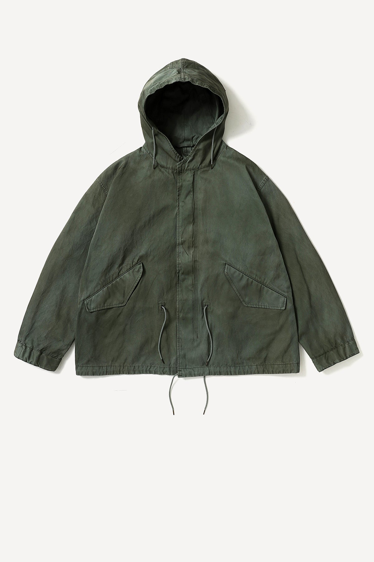 A.PRESSE | VINTAGE LIGHT WEIGHT ZIP SWEAT HOODIE