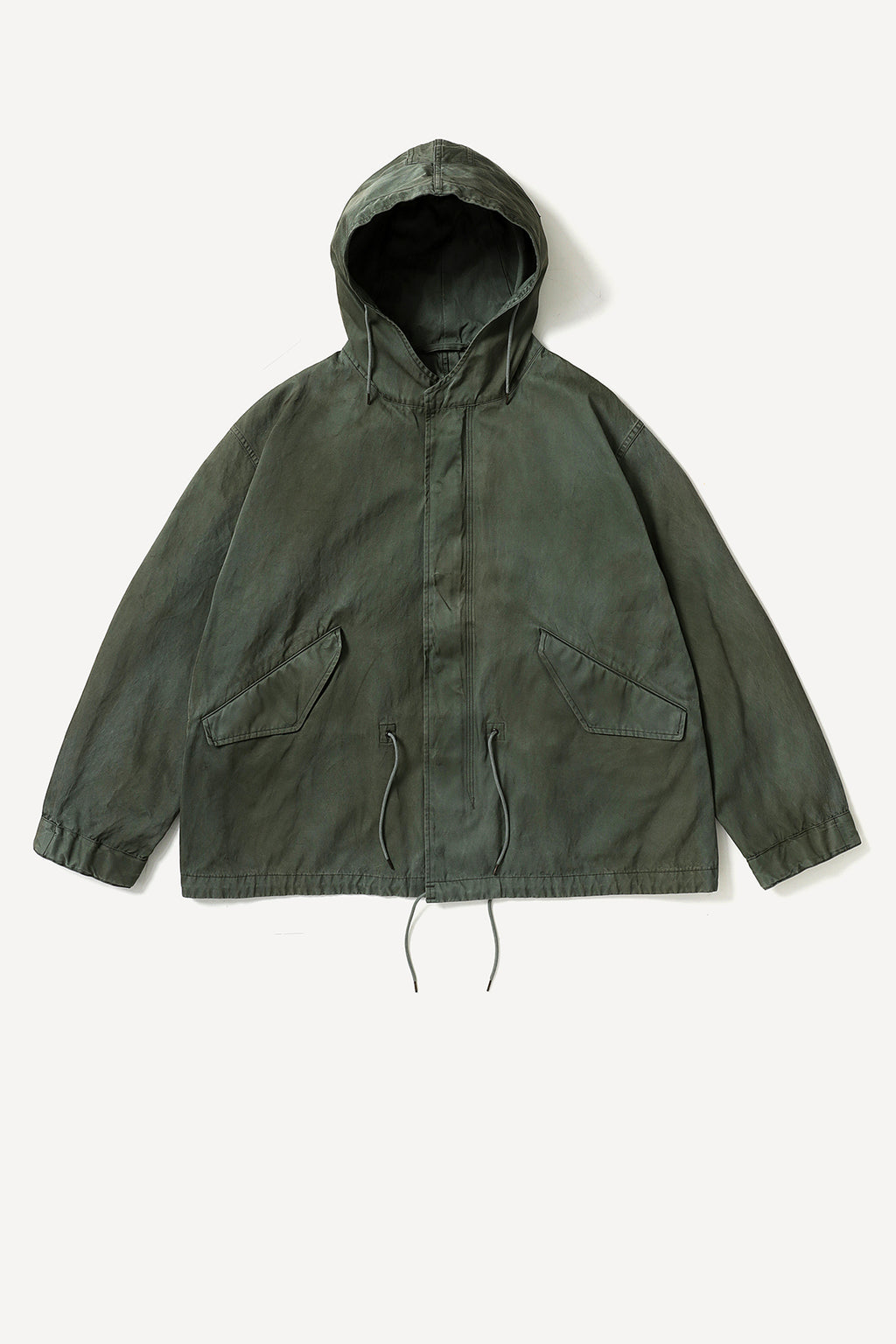 A.PRESSE | VINTAGE SILK HOODIE JACKET