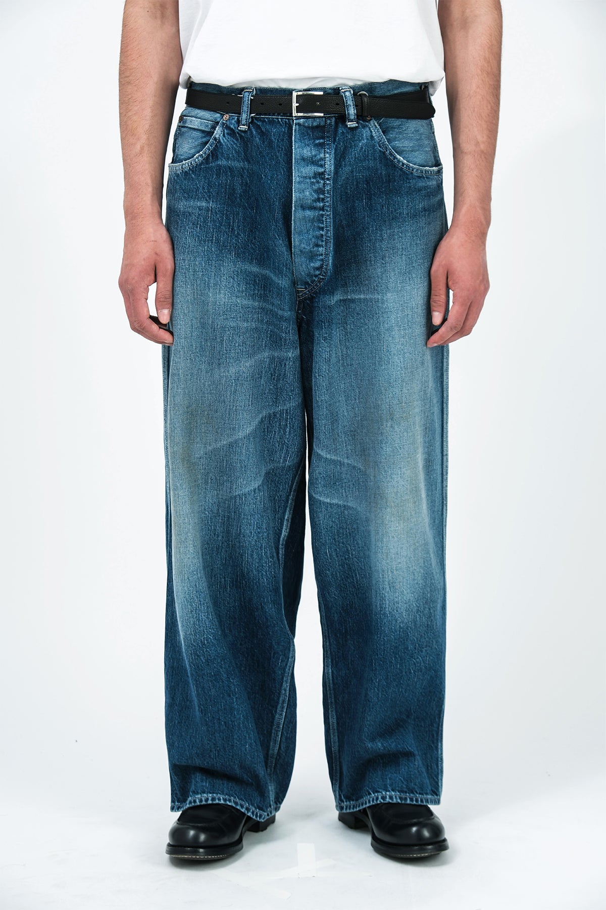 A.PRESSE | VINTAGE DENIM LOGGER PANTS