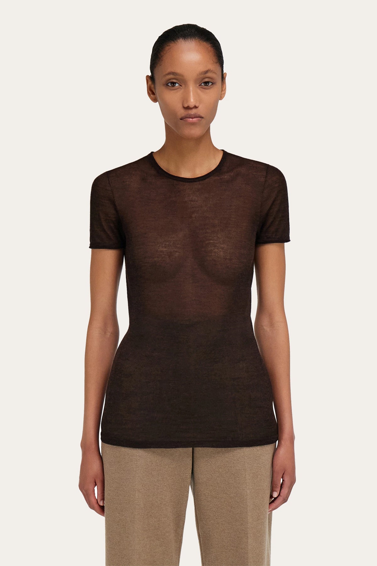 FERRAGAMO | KNIT SHORT SLEEVE TEE