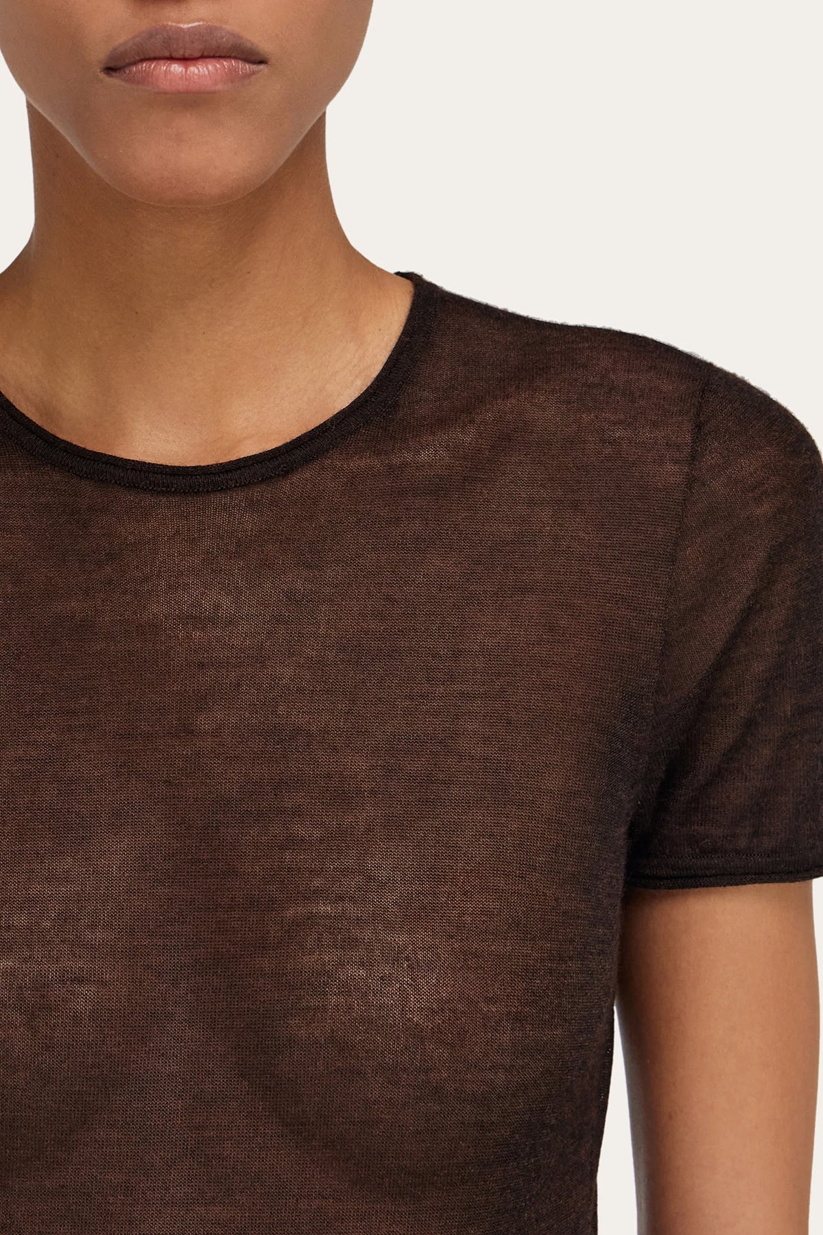 FERRAGAMO | KNIT SHORT SLEEVE TEE