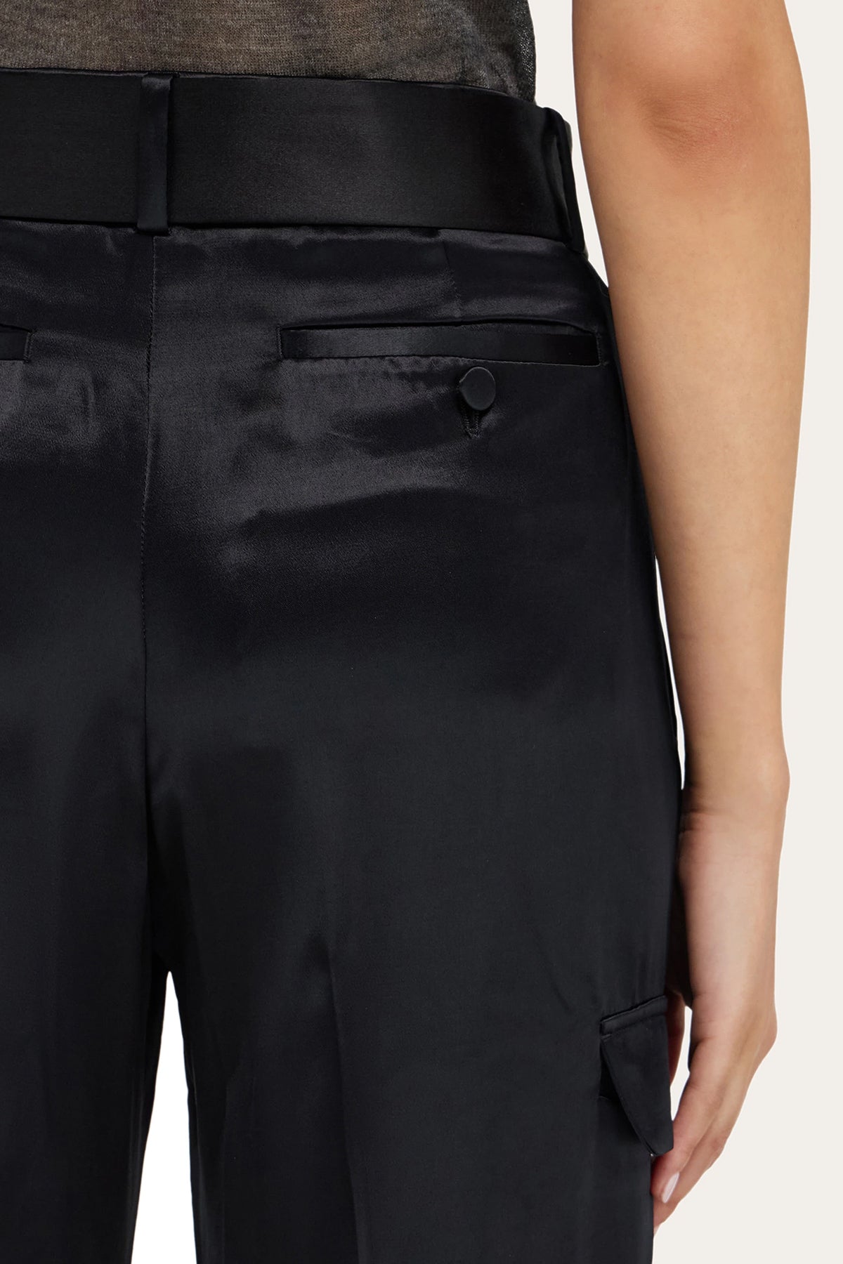 FERRAGAMO | SATIN TROUSER