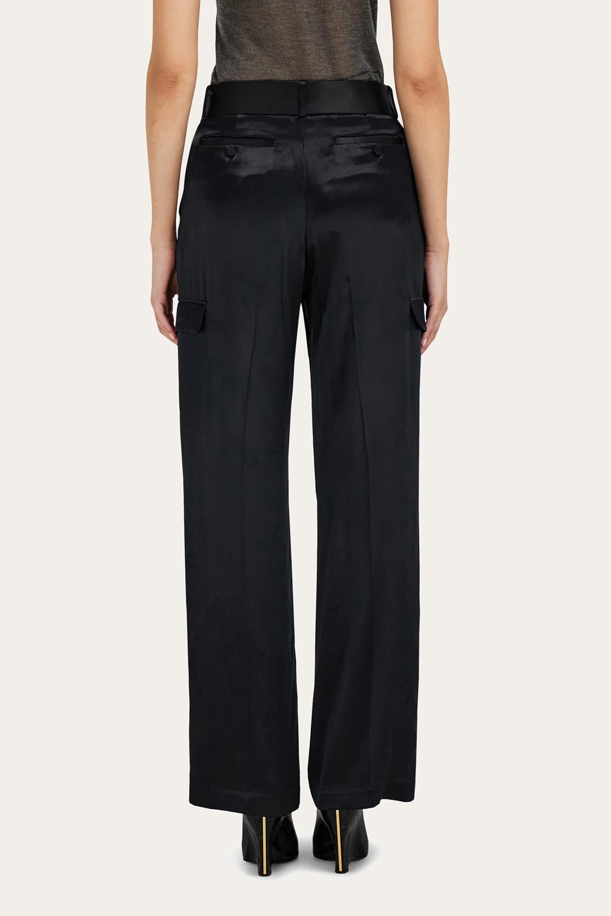 FERRAGAMO | SATIN TROUSER