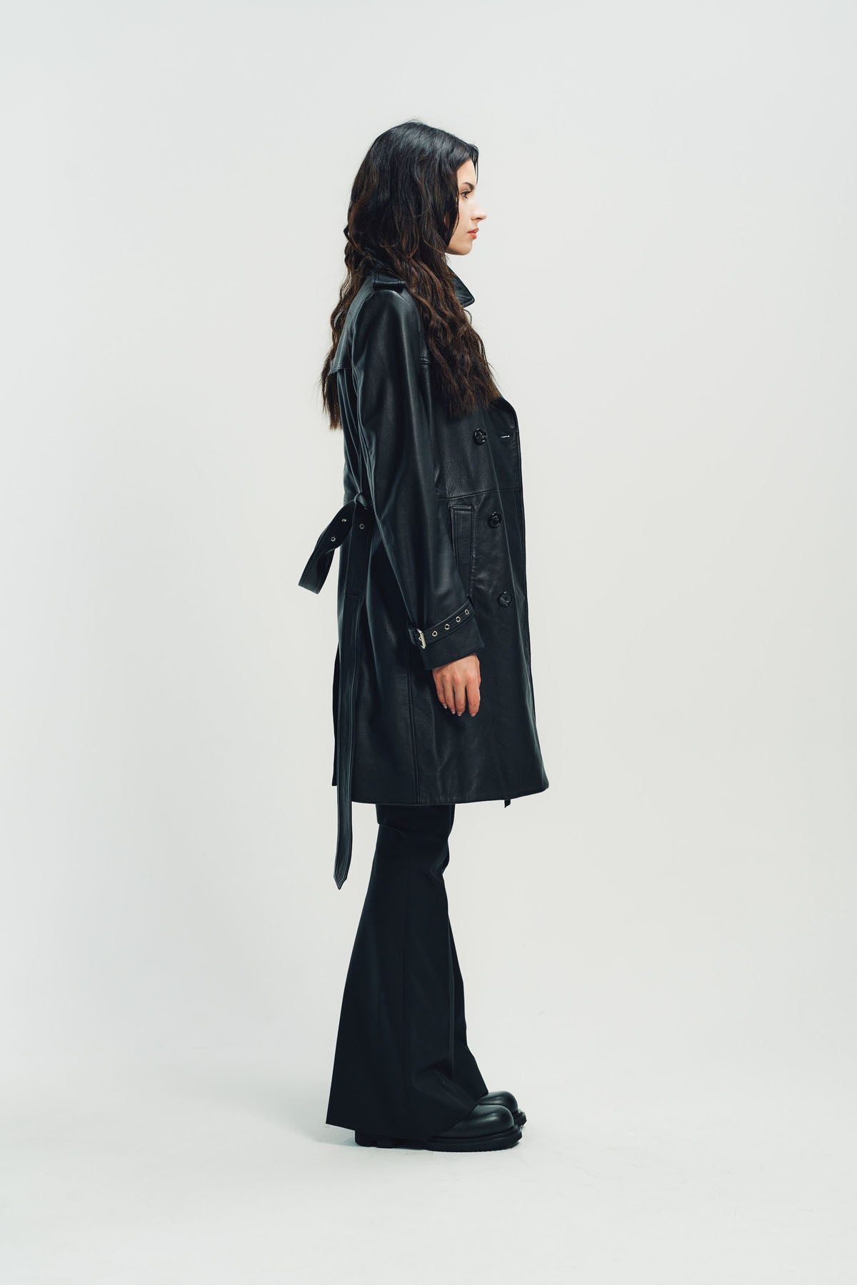 ANN DEMEULEMEESTER | EDA FITTED DOUBLE BREASTED COAT