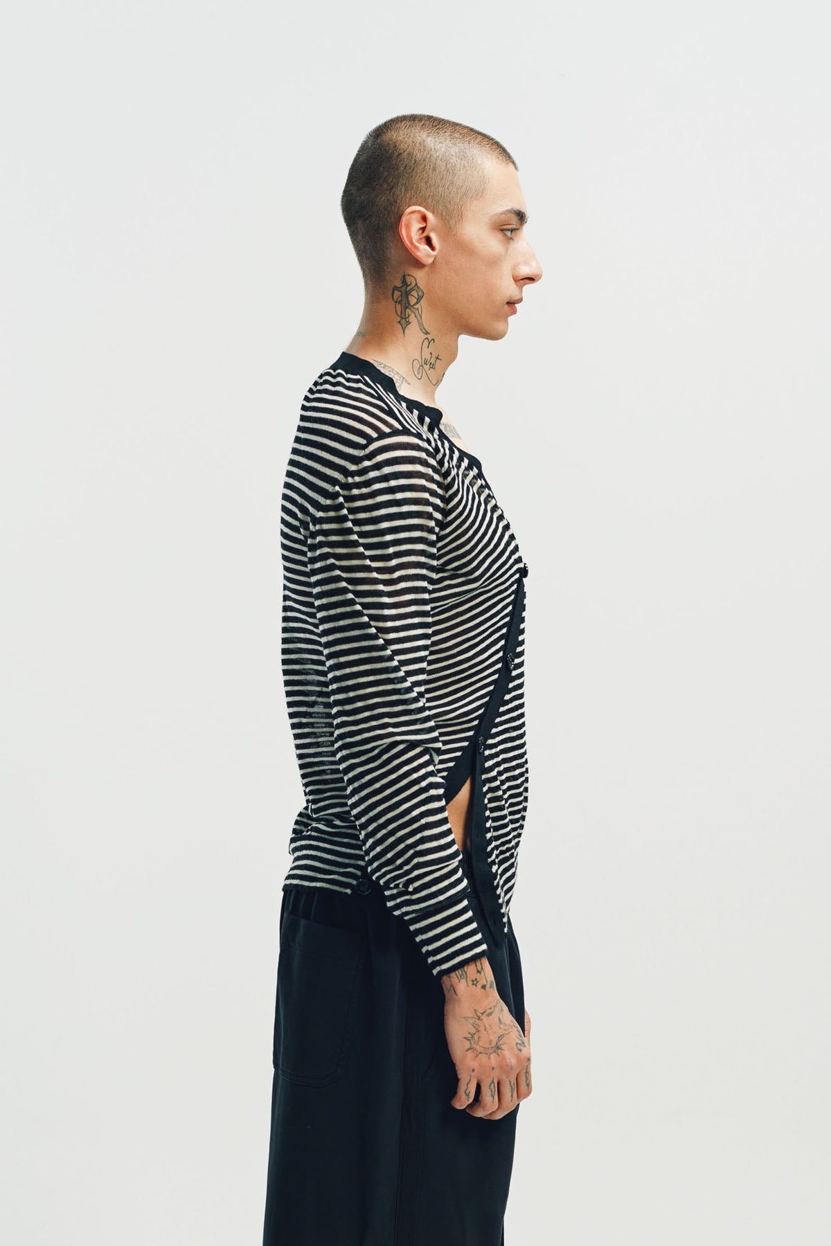 ANN DEMEULEMEESTER | ABRAM LIGHT TWISTED CARDIGAN