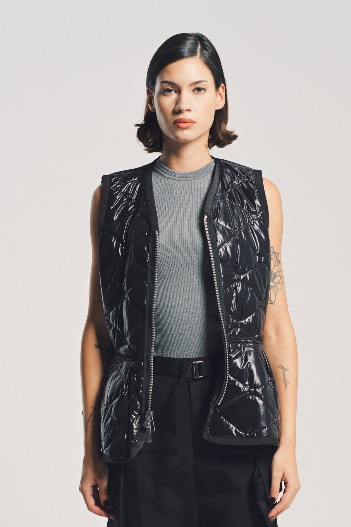 SACAI | LEATHER BLOUSON