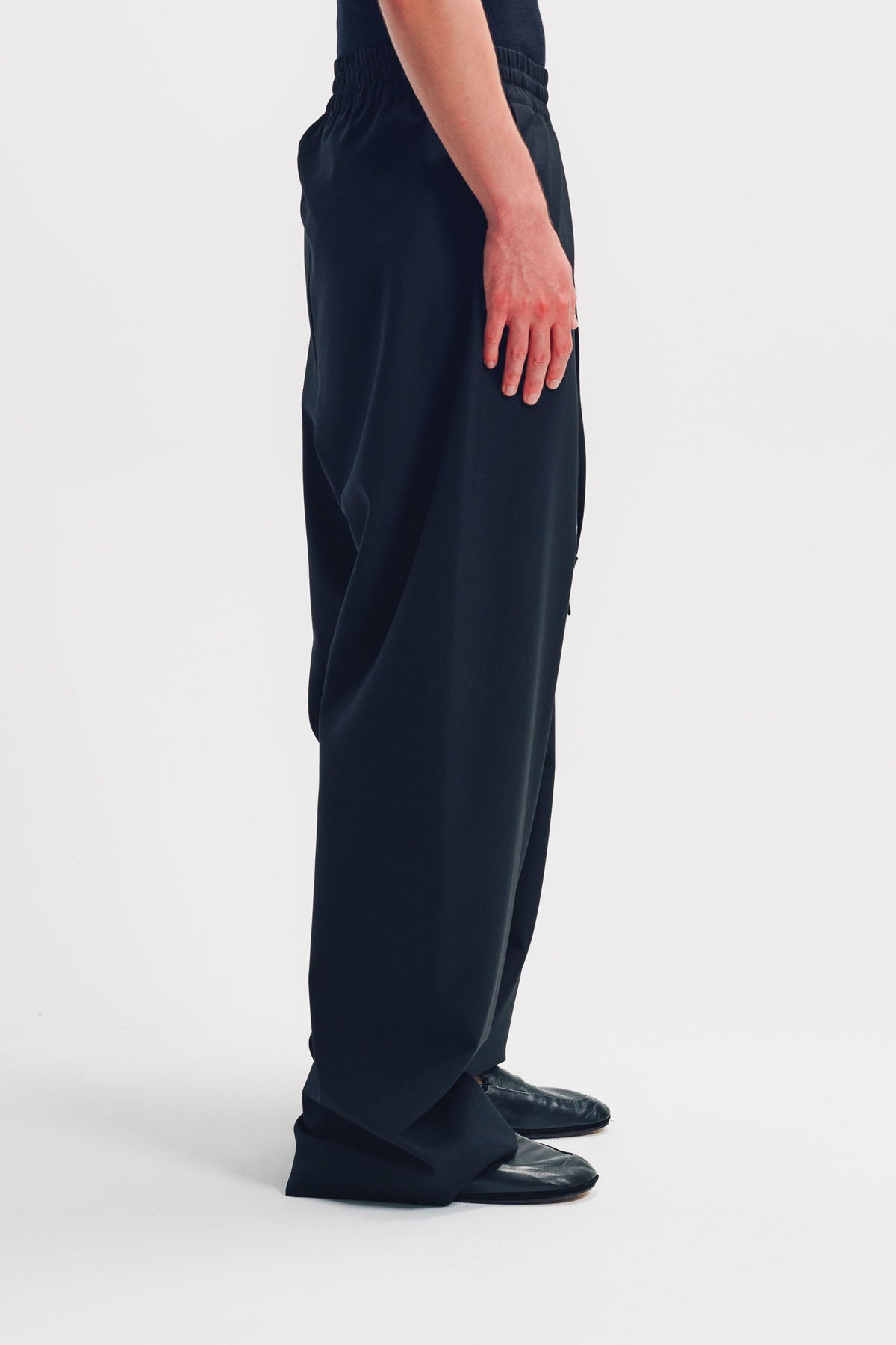 Fear of God | Wool Ripstop Wide Leg Drawstring Pants