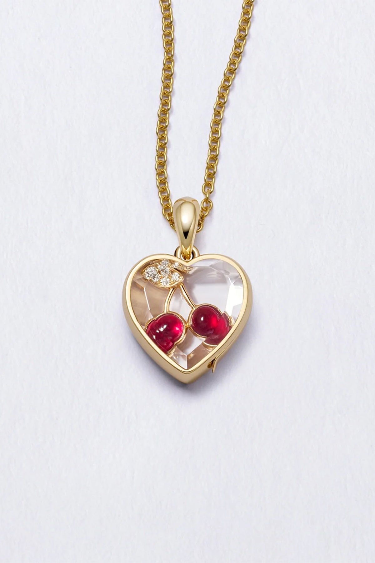 LOQUET LONDON | MINI HEART OF GOLD LOCKET