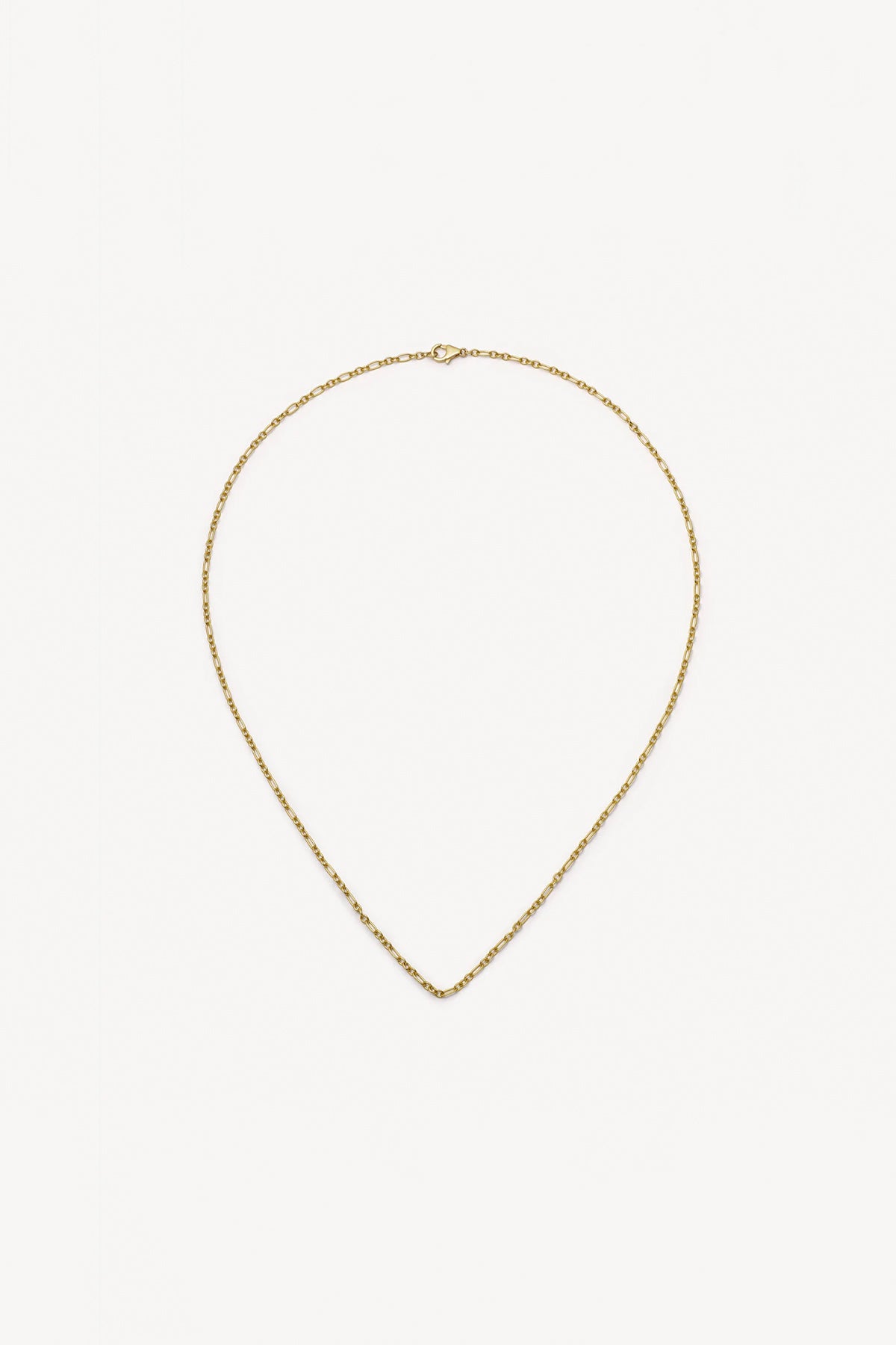 LOQUET LONDON | YELLOW GOLD FIGARO CHAIN