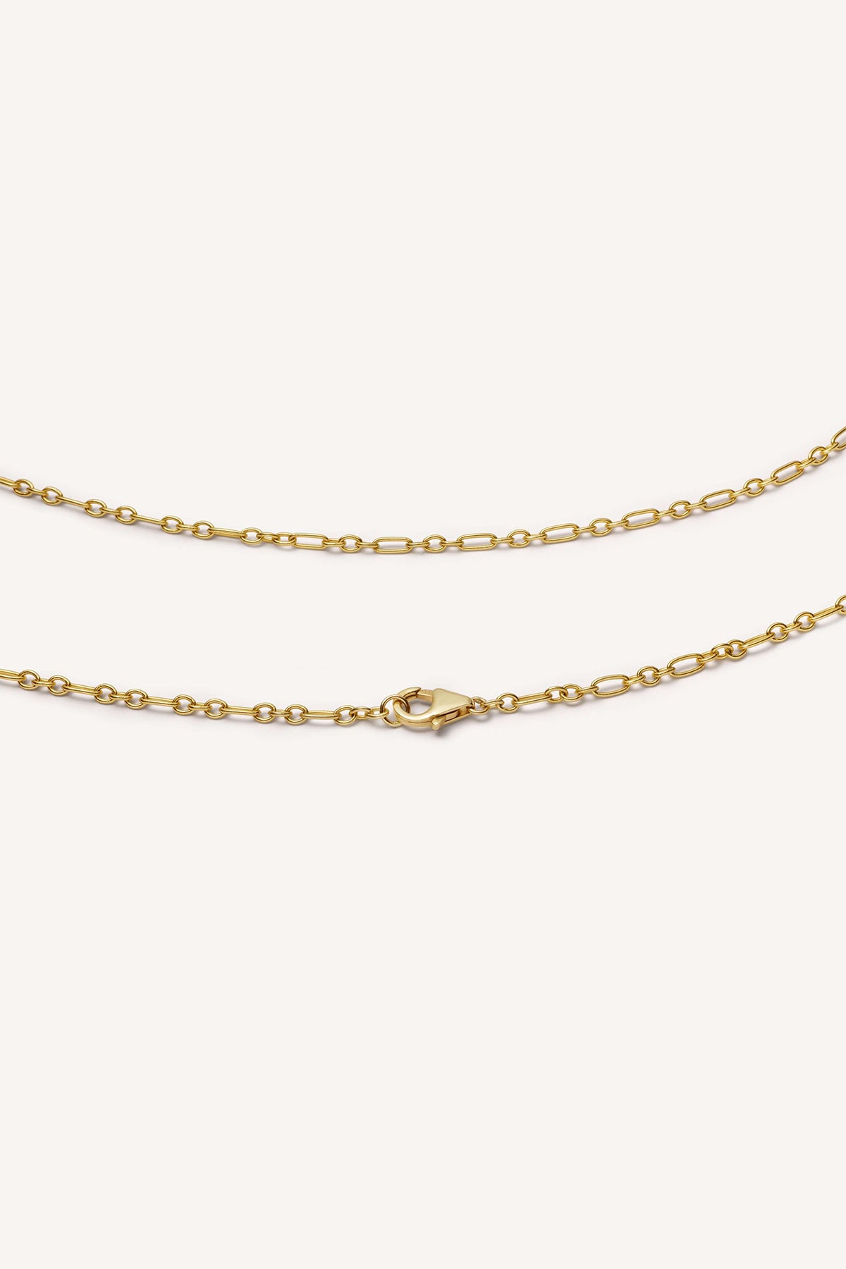 LOQUET LONDON | YELLOW GOLD FIGARO CHAIN