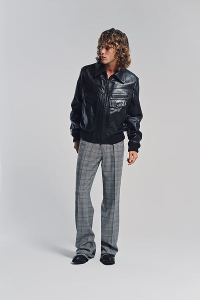 AMIRI ダブルライダース AMIRI | LEATHER DOUBLE POCKET BLOUSON