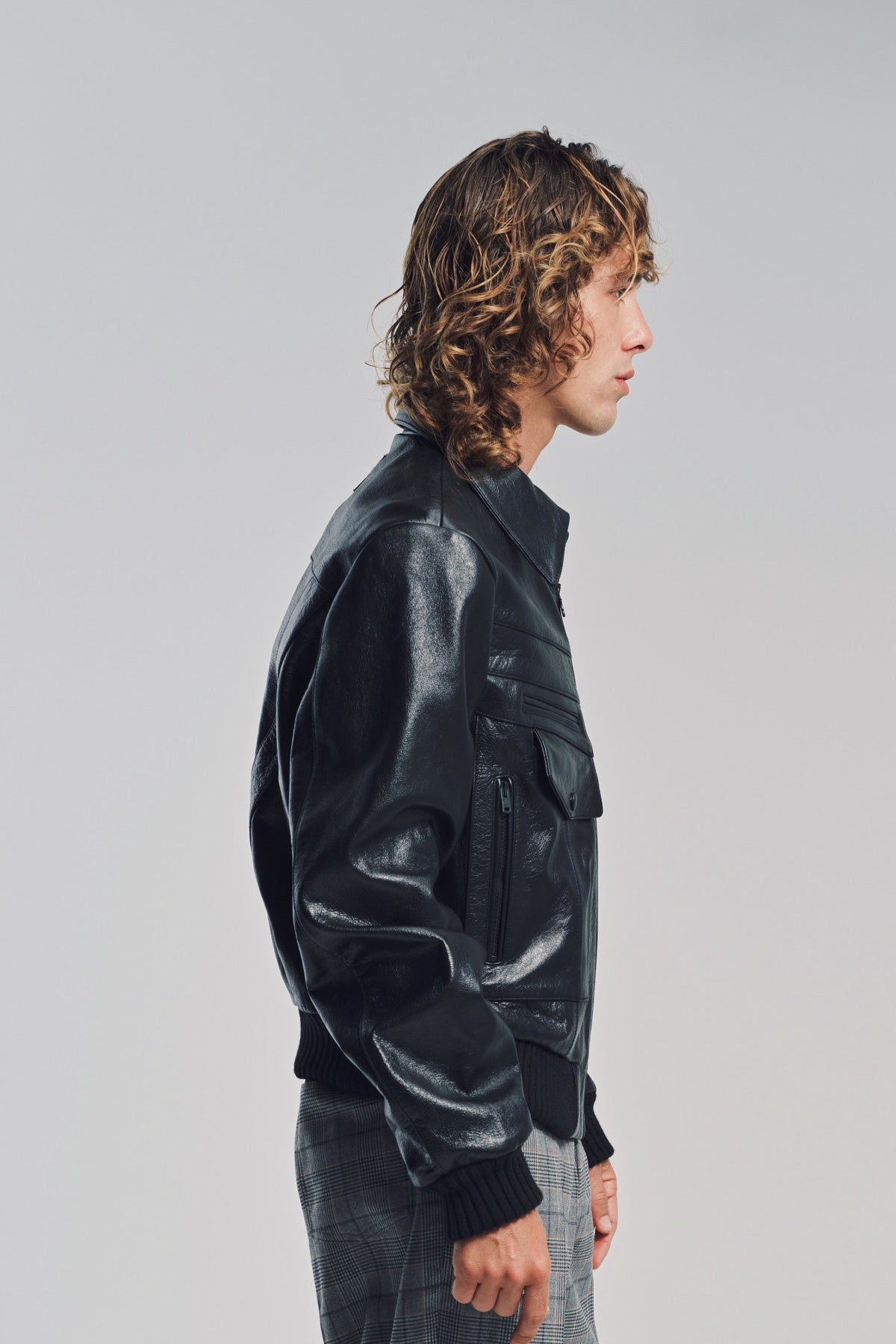 AMIRI | LEATHER DOUBLE POCKET BLOUSON