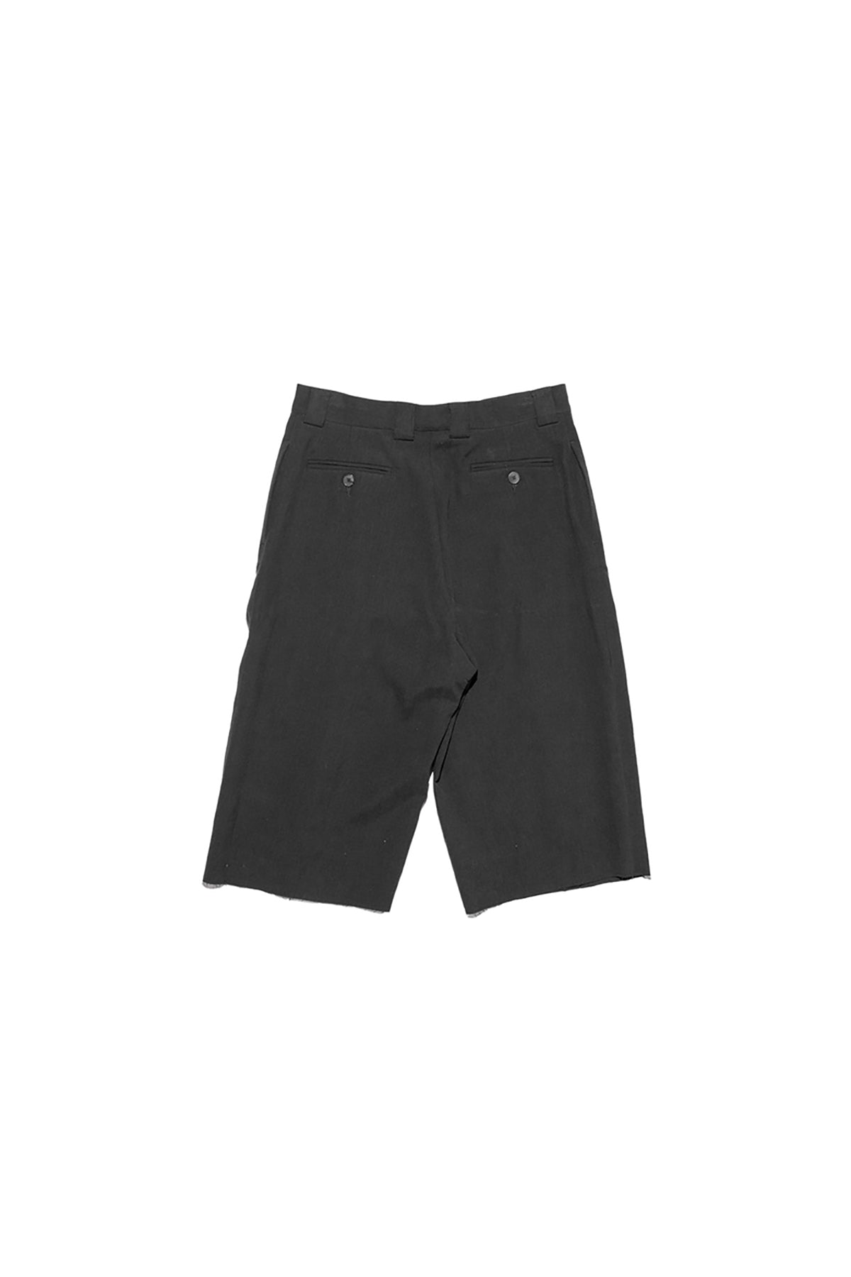 ENFANTS RICHES DÉPRIMÉS | BLACK LINEN BOILER ROOM SHORTS