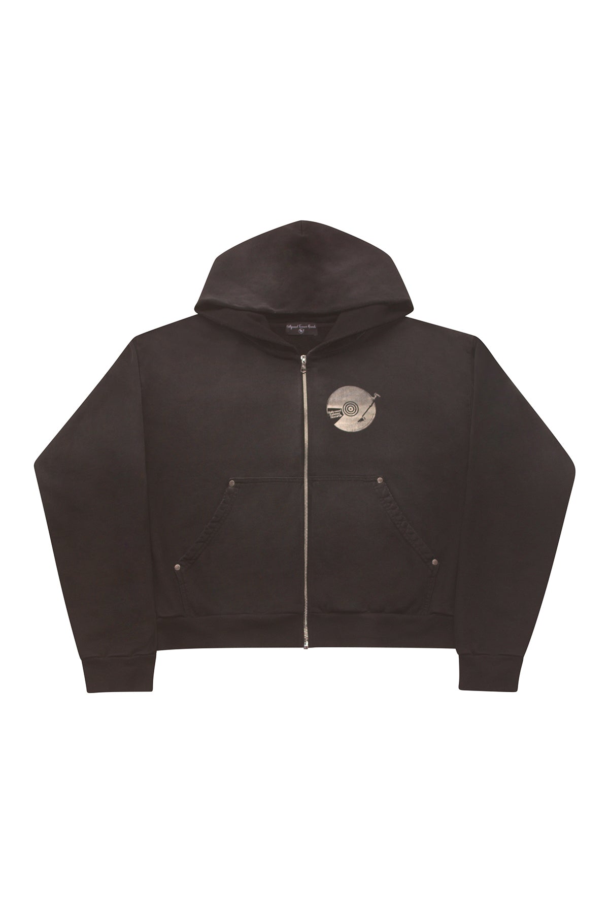 HOLLYWOOD FOREVER RECORDS | RECORD ZIP UP HOODIE
