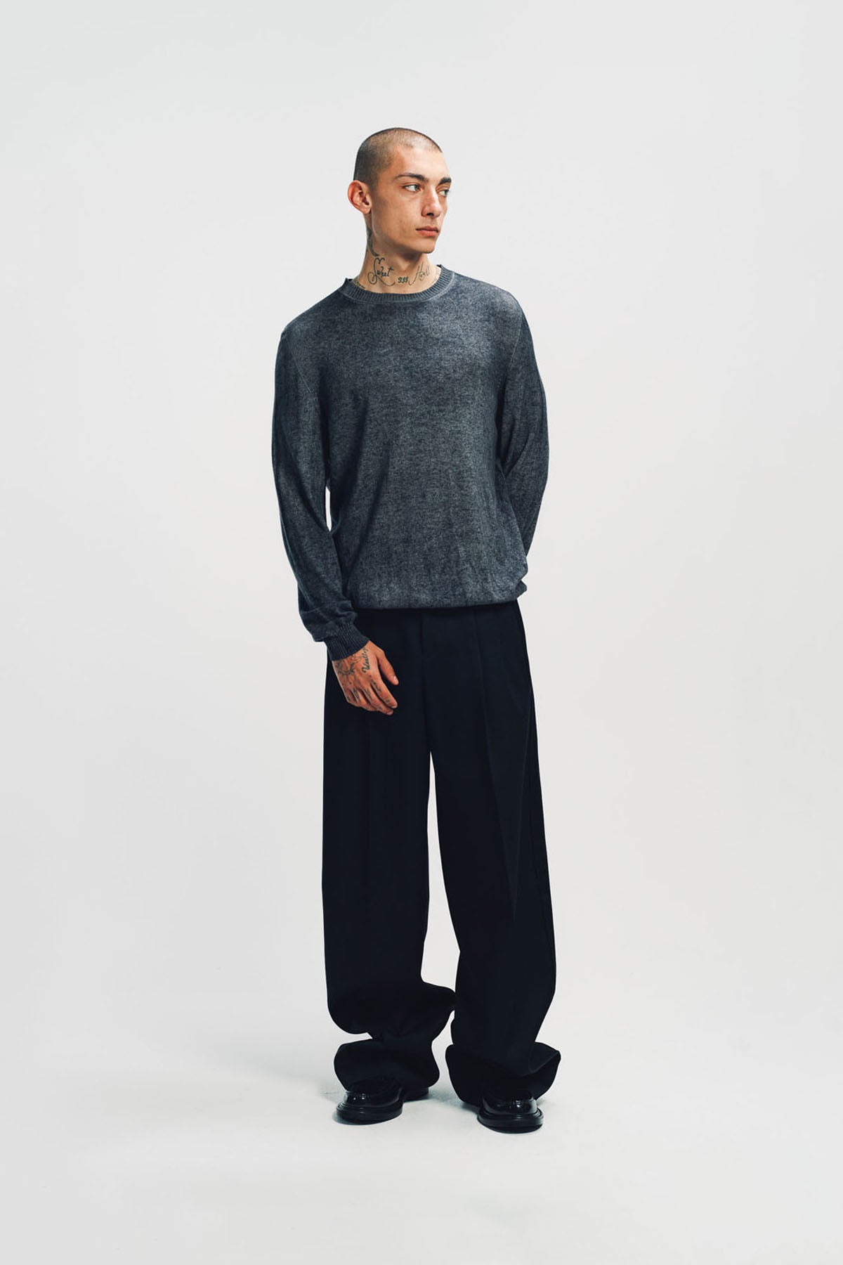 AVANT TOI | HAND PAINTED REVERSIBLE SWEATER