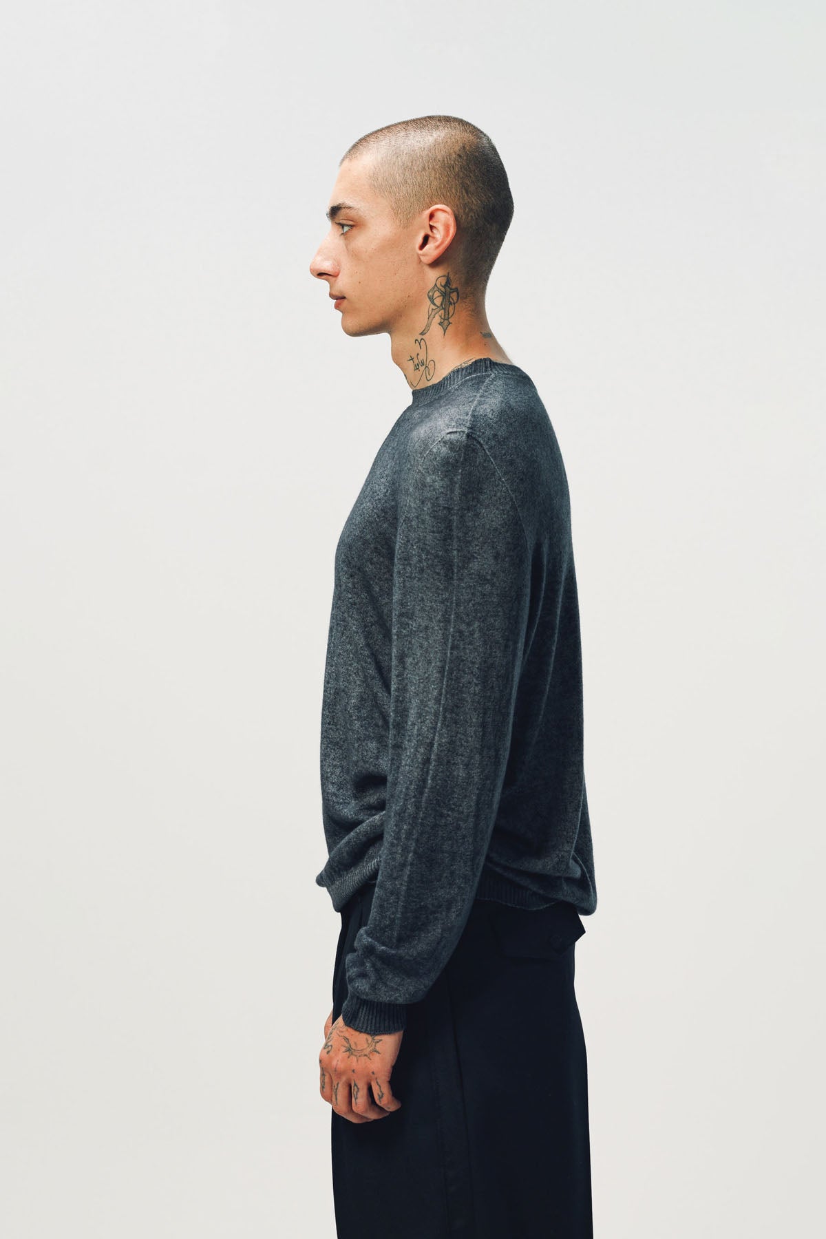 AVANT TOI | HAND PAINTED REVERSIBLE SWEATER