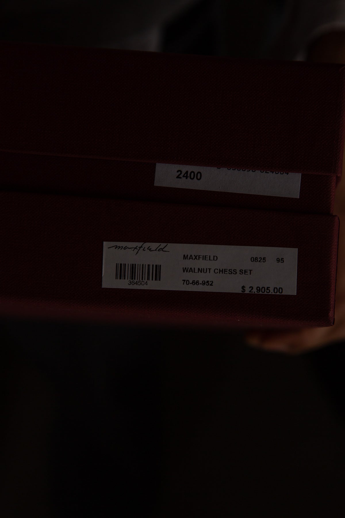 AGRESTI | WALNUT CHESS SET