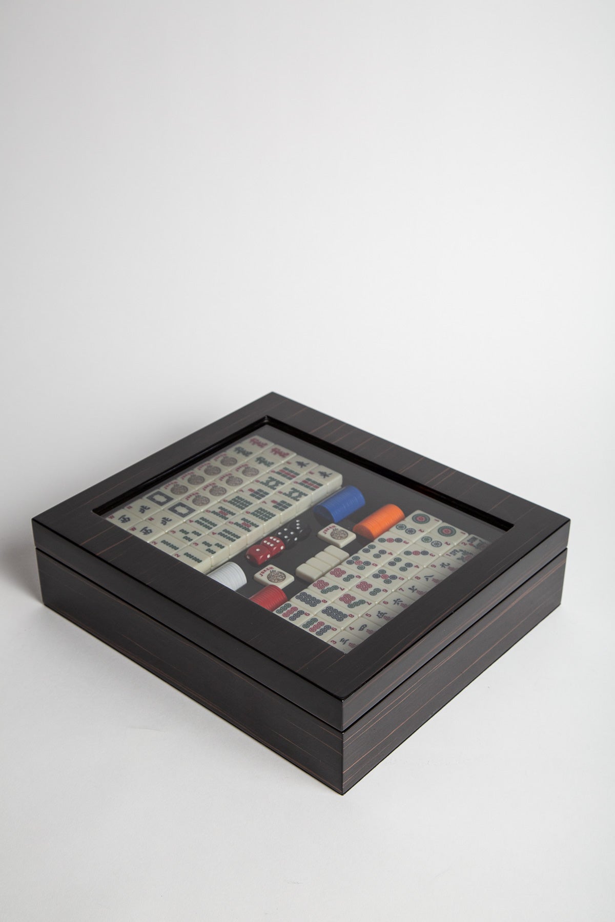 AGRESTI | EBONY POLISHED MAHJONG SET