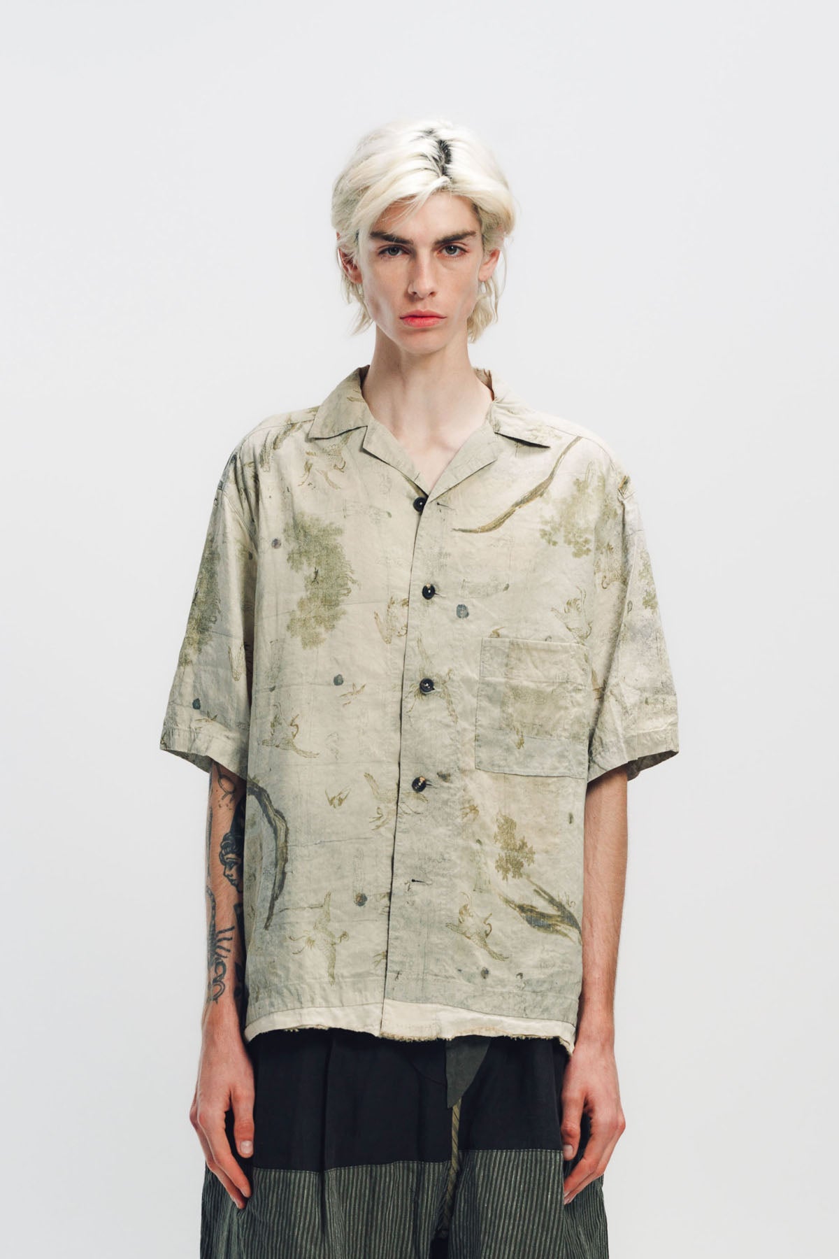 ZIGGY CHEN | DIGITAL PRINT SHORT SLEEVE SHIRT