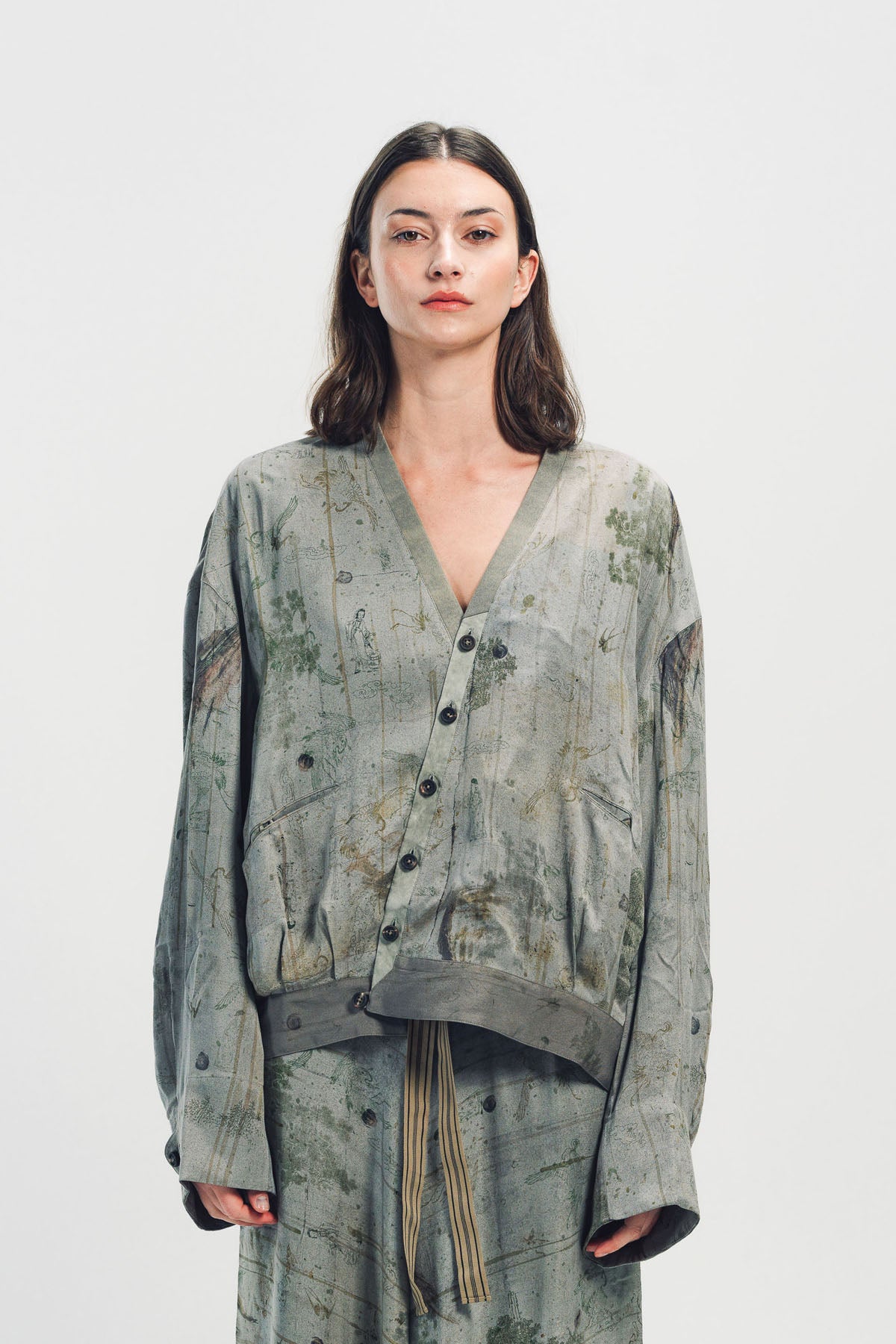ZIGGY CHEN | DIGITAL PRINT CARDIGAN