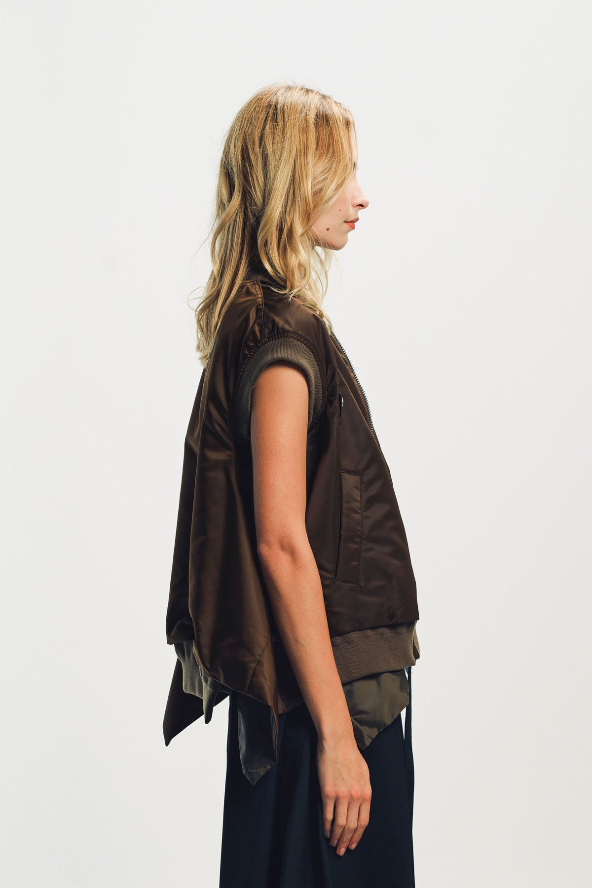 SACAI | NYLON TWILL VEST